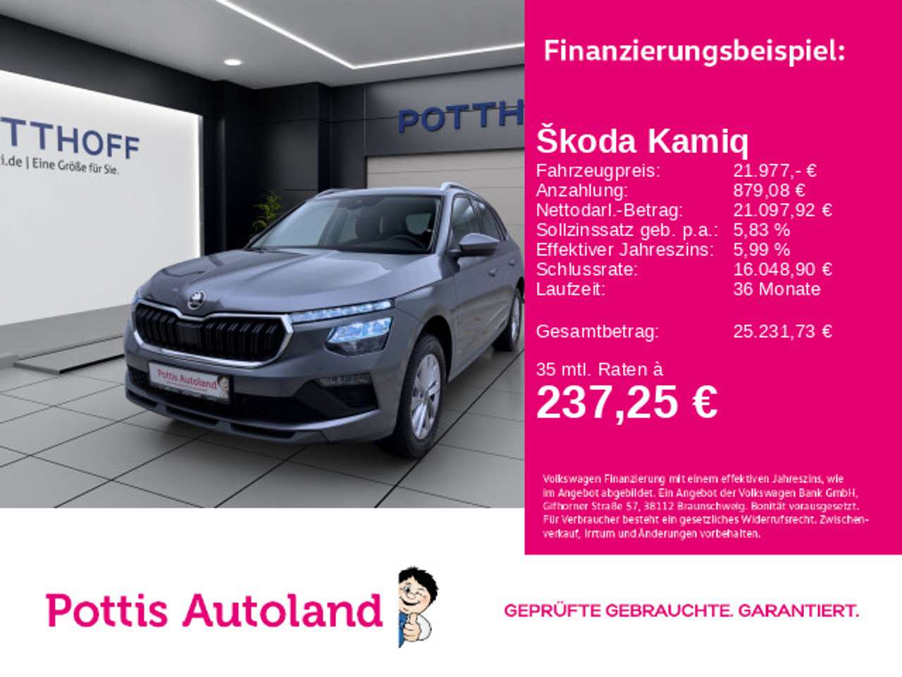 Skoda Kamiq 2025 — 1.0 TSI DSG SELECTION KAMERA PDC LED SITZH
