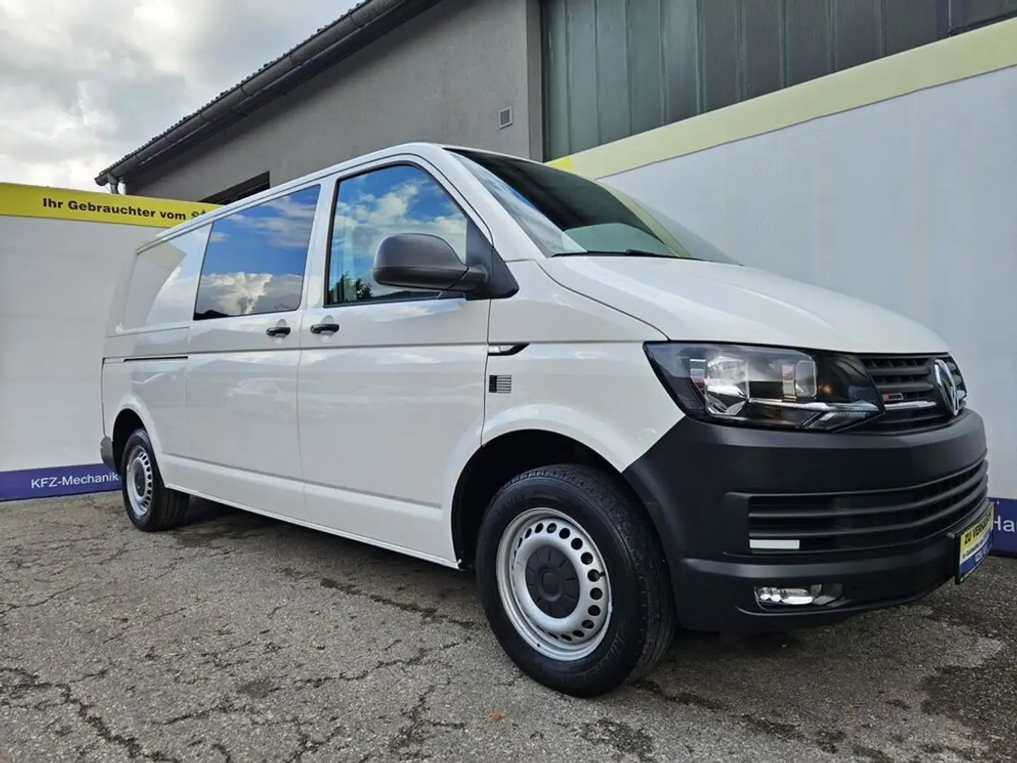 Volkswagen T6 Transporter Doka Kasten lang 4Motion 6 Sitze Blanc - 2