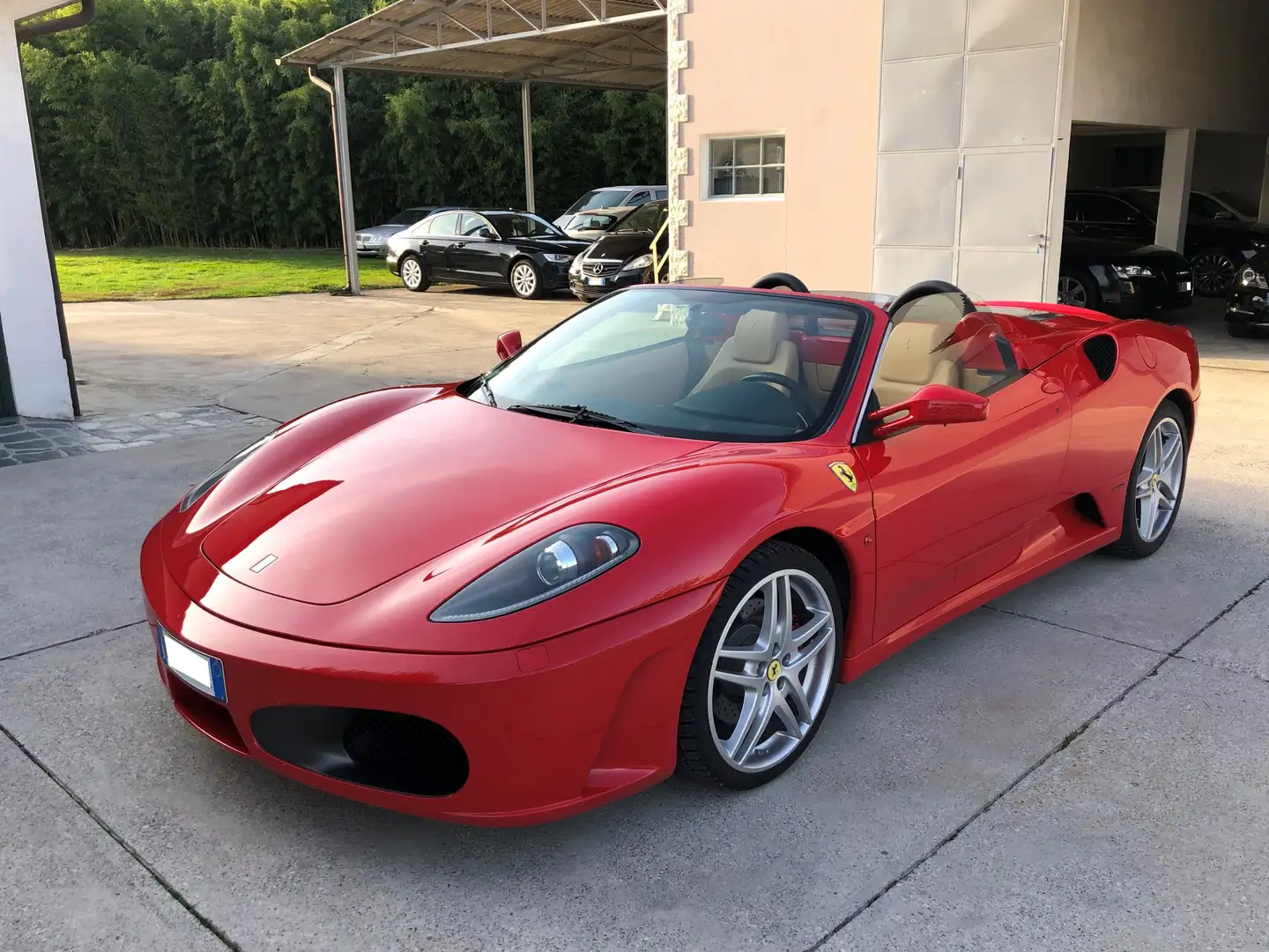 Ferrari F430 Spider F1 Uniprop. Tagliandi Ferrari Rosso corsa Rojo - 1