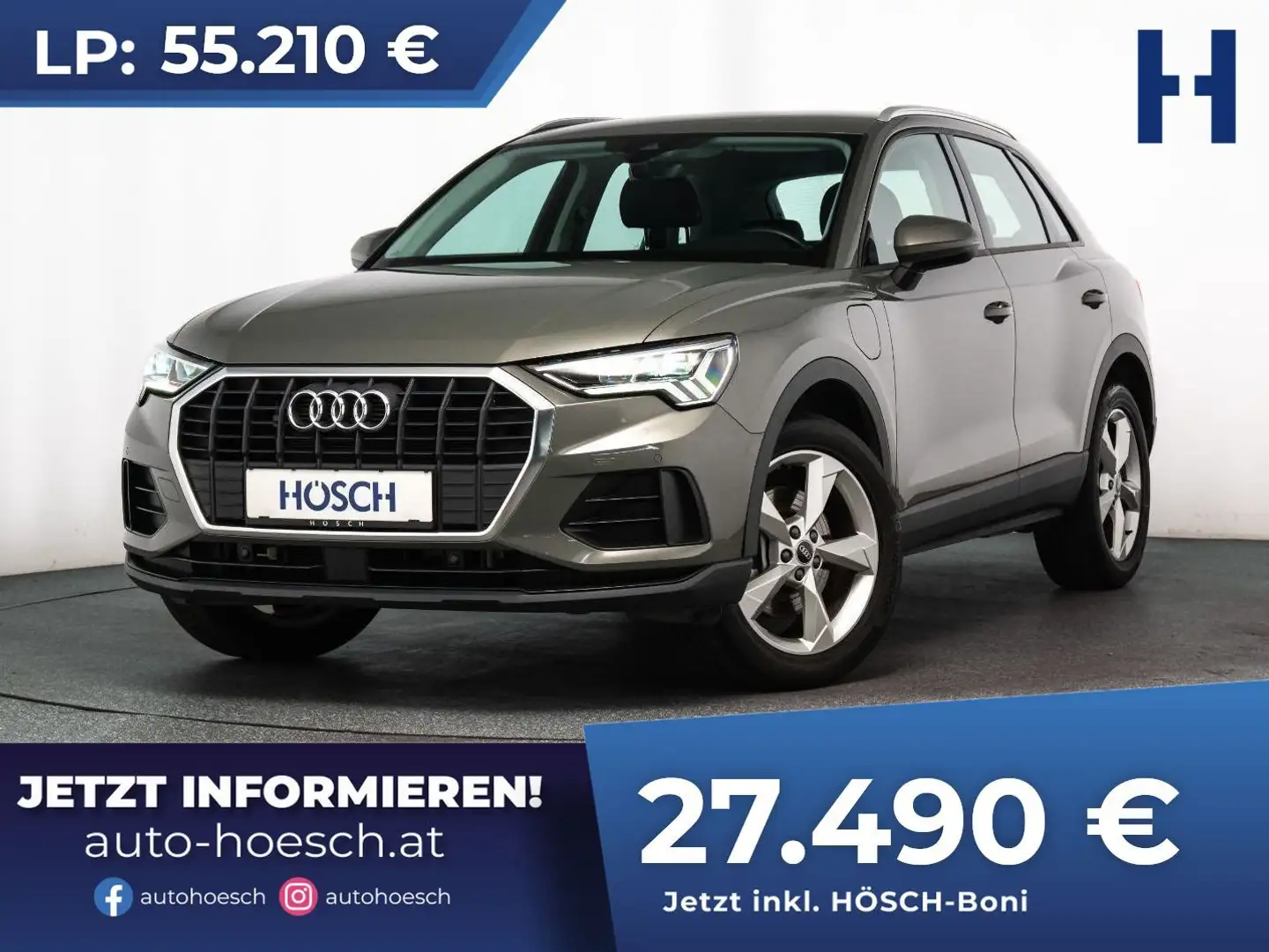 Audi Q3 45 TFSI e 19er ACC VIRTUAL MMI CARPLAY -50% Grau - 1