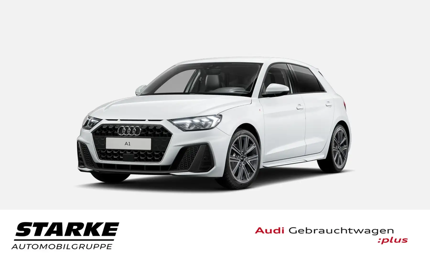 Audi A1 Sportback 30 TFSI S tronic S line NaviPlus LED ... Weiß - 2