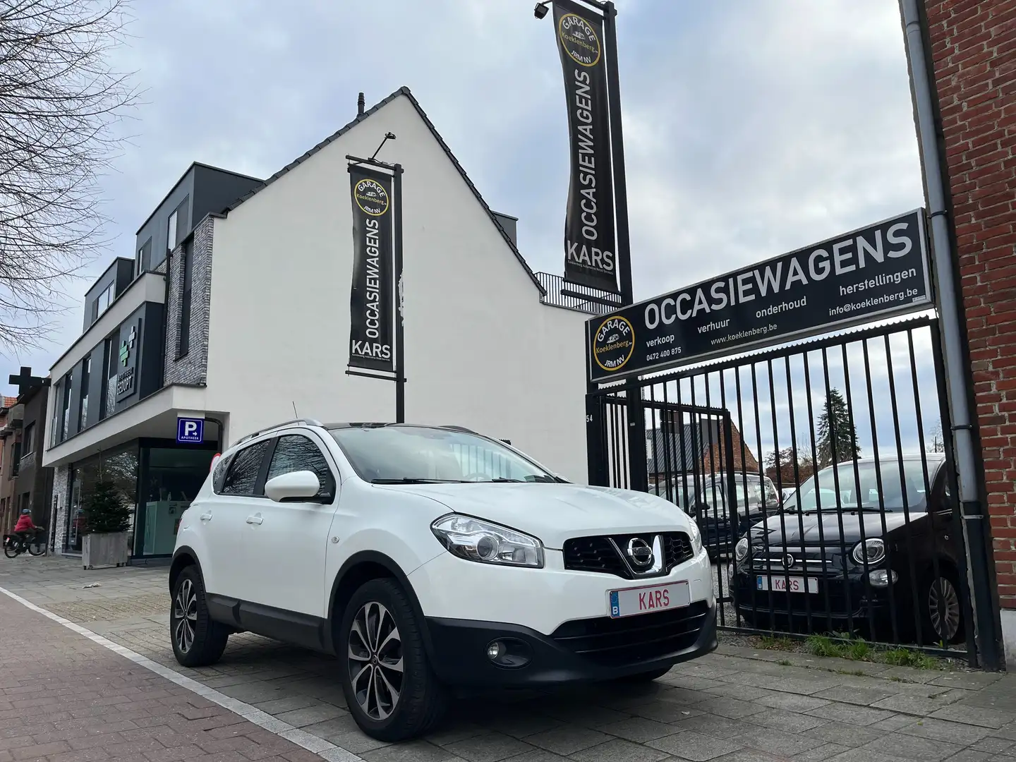 Nissan Qashqai EERSTE EIG/CAMERA/TREKHAAK/PANO DAK/GARANTIE Blanc - 1