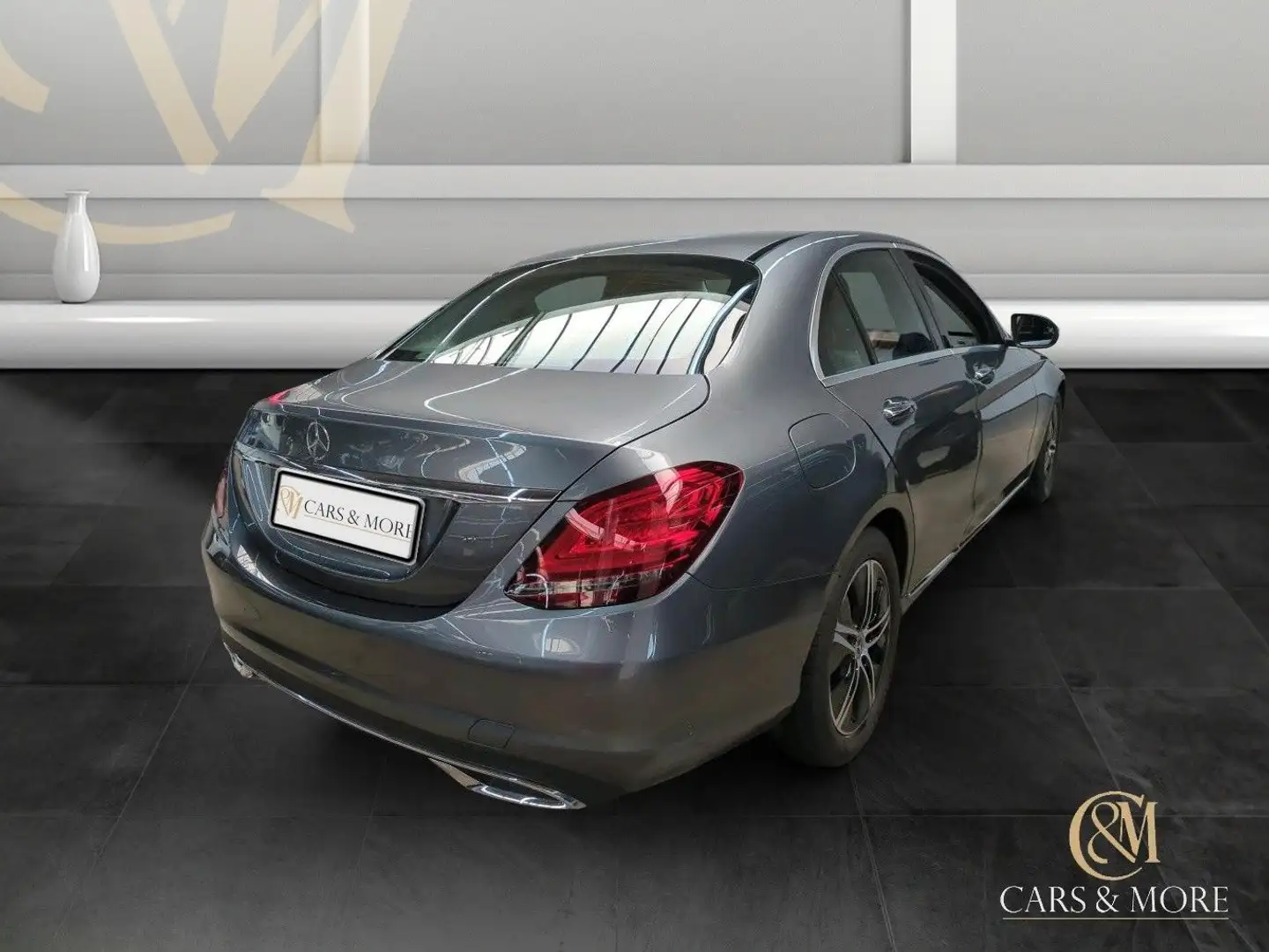 Mercedes-Benz C 180 Limo. T.Leder Navi CarPlay LED RFK ACC SHZ Grau - 2