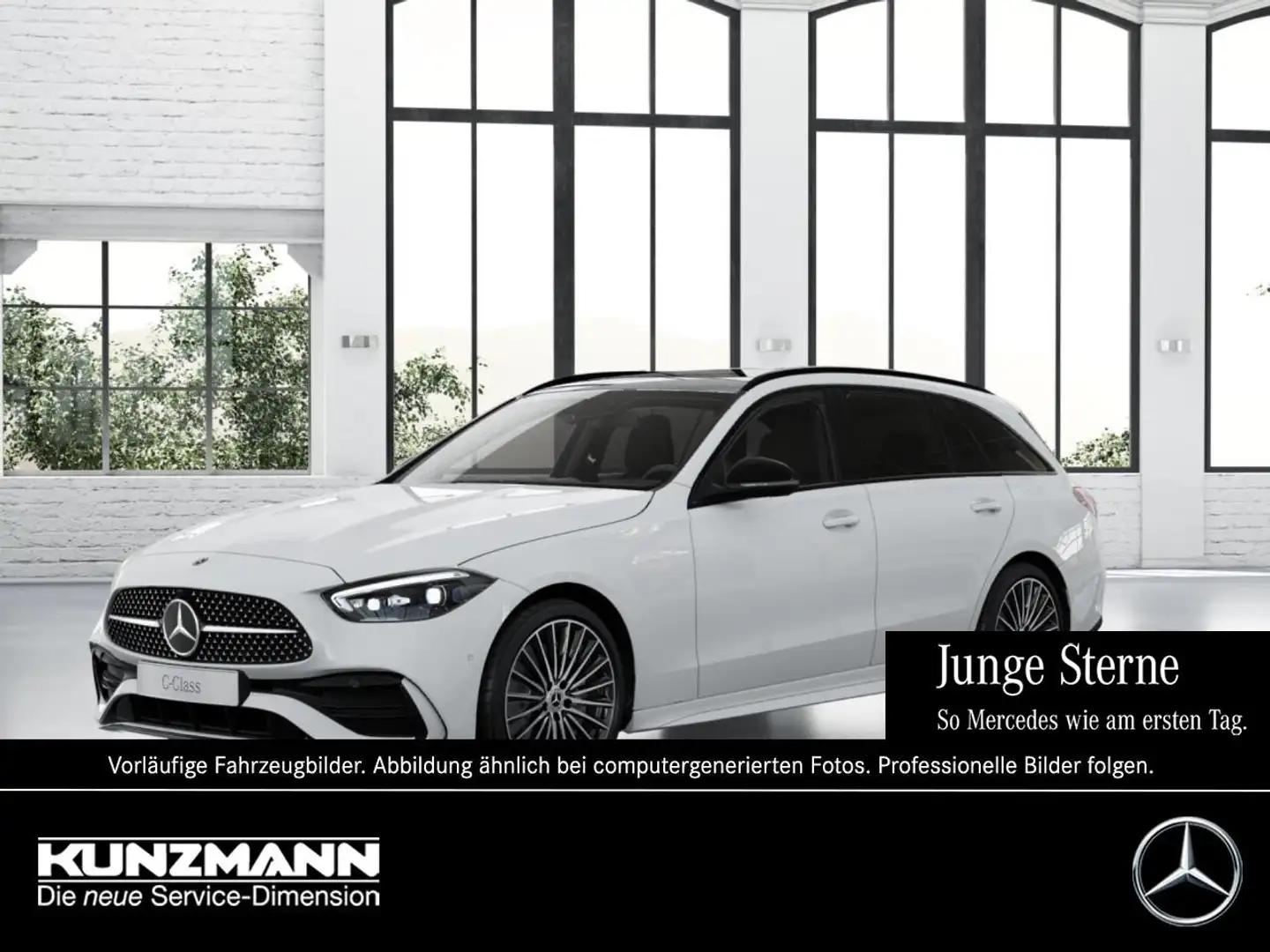 Mercedes-Benz C 300 d T AMG MBUX Navi-Prem. Panorama Distronic Wit - 1