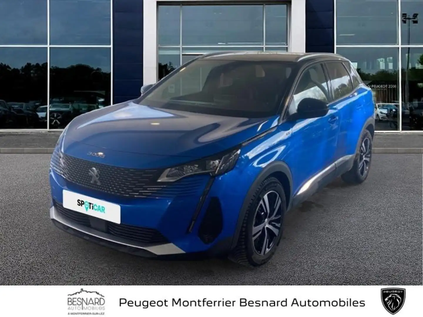 Peugeot 3008 1.2 PureTech 130ch S\u0026S GT EAT8 Bleu - 1