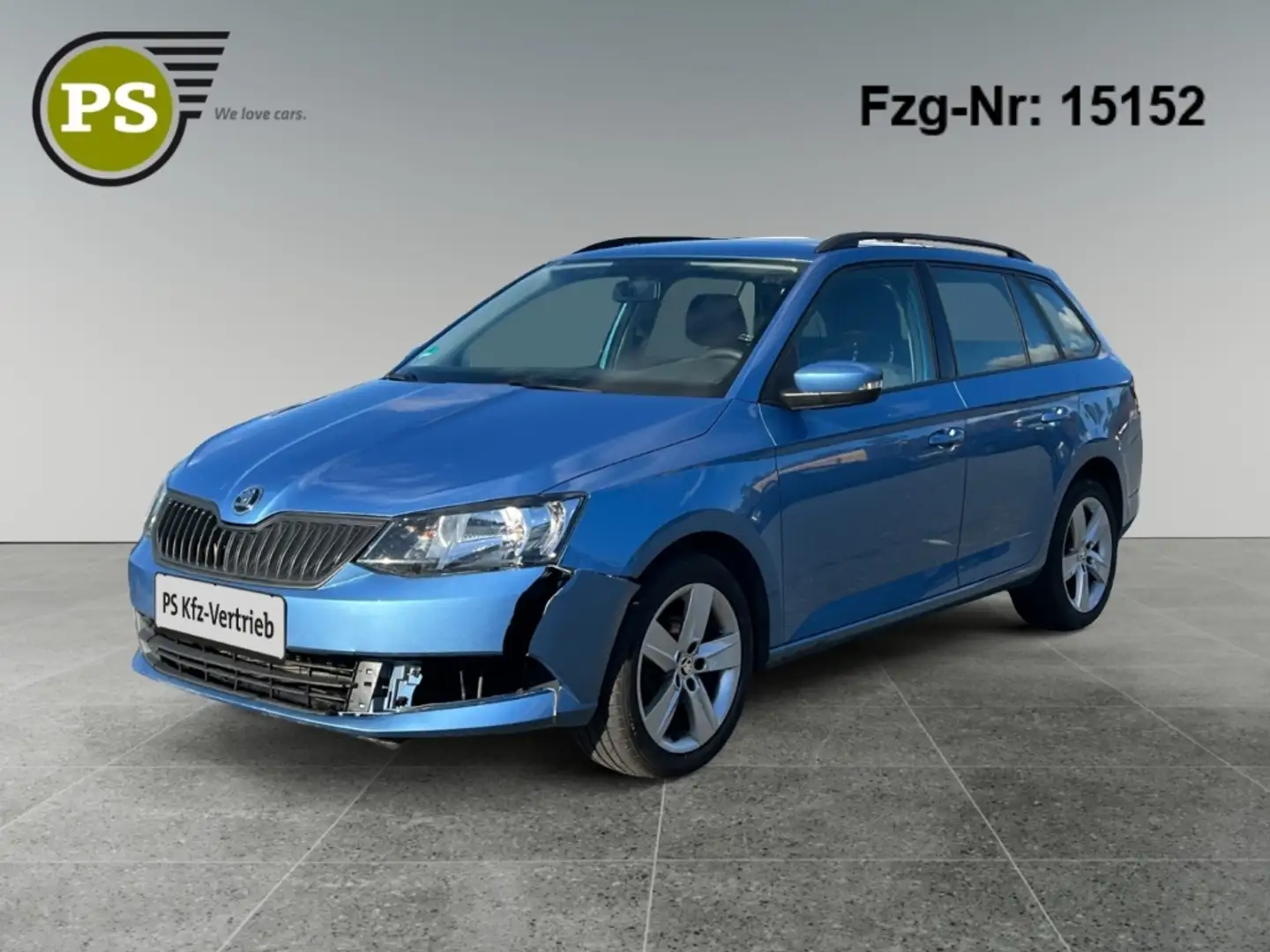 Skoda Fabia Combi Cool Plus 1.0 TSI Blau - 1