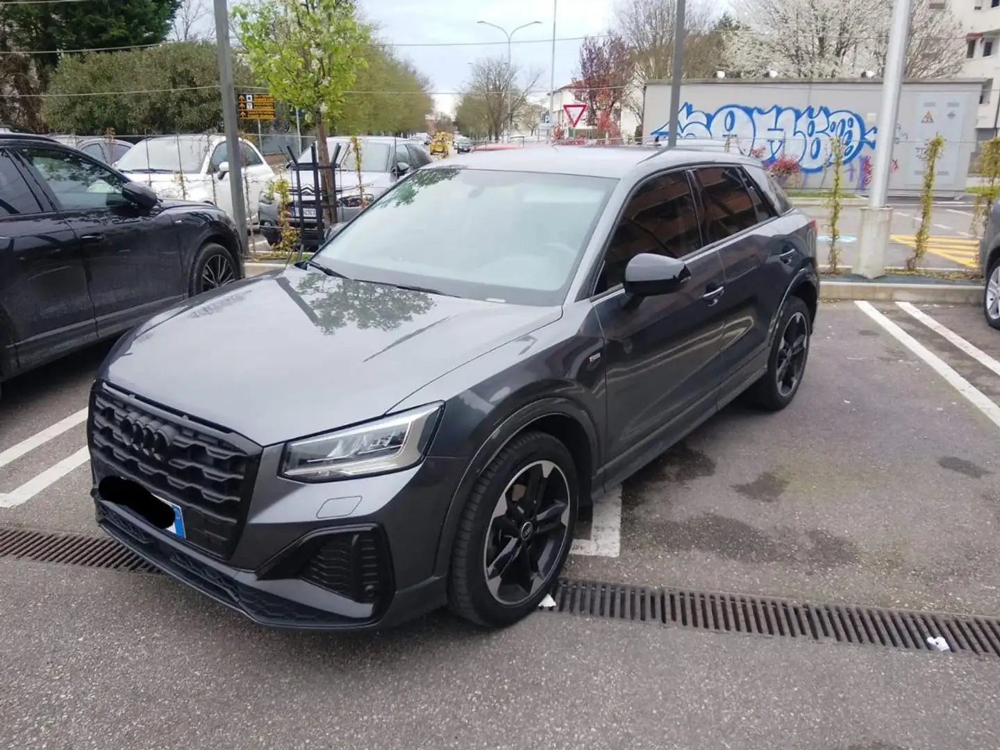 Audi Q2 30 TDI S tronic S line PROMMO Gris - 2