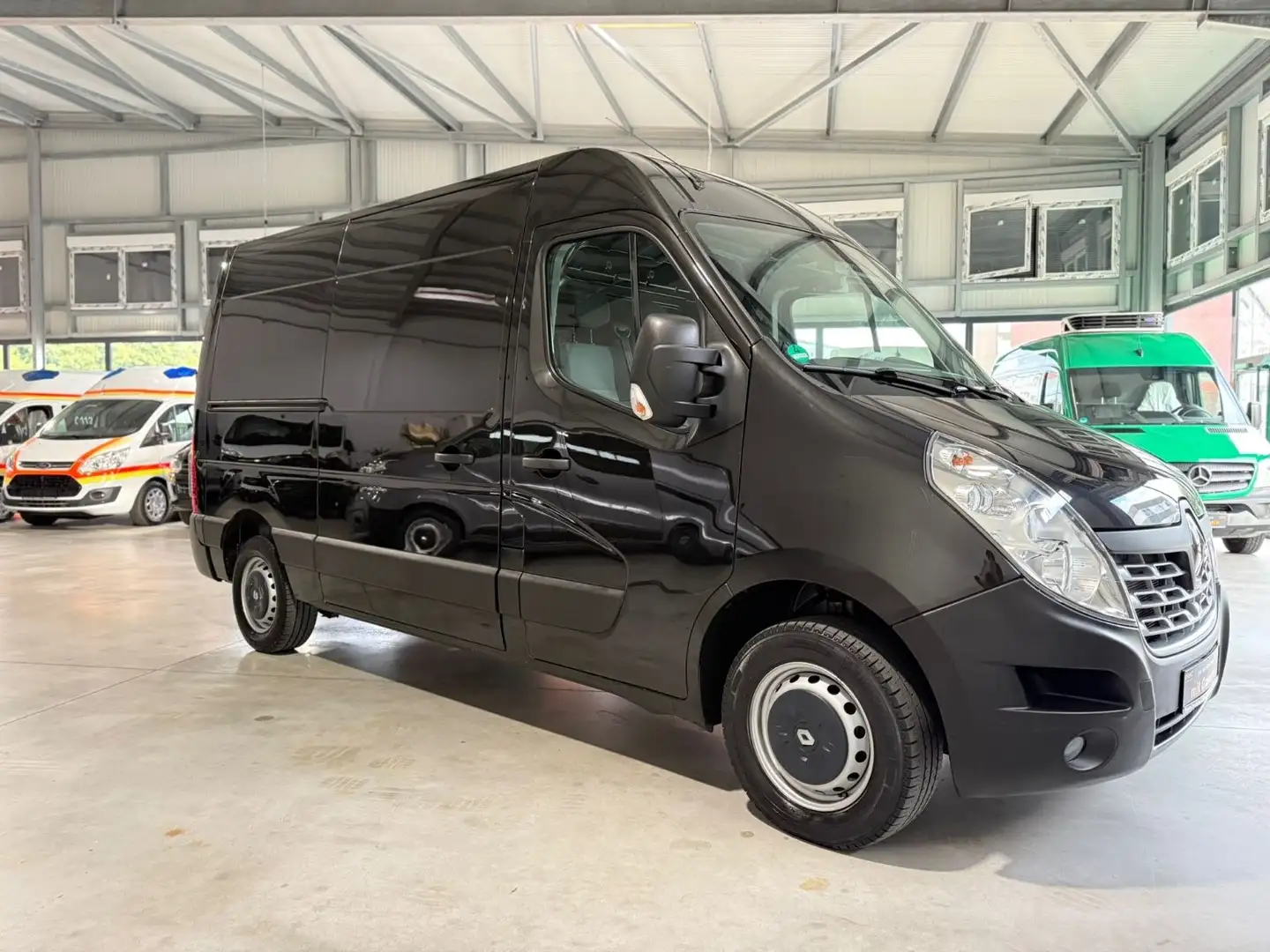 Renault Master III L2H2*KLIMA*R.CAM*AHK*TEMPOMAT*TÜV2027 Schwarz - 2
