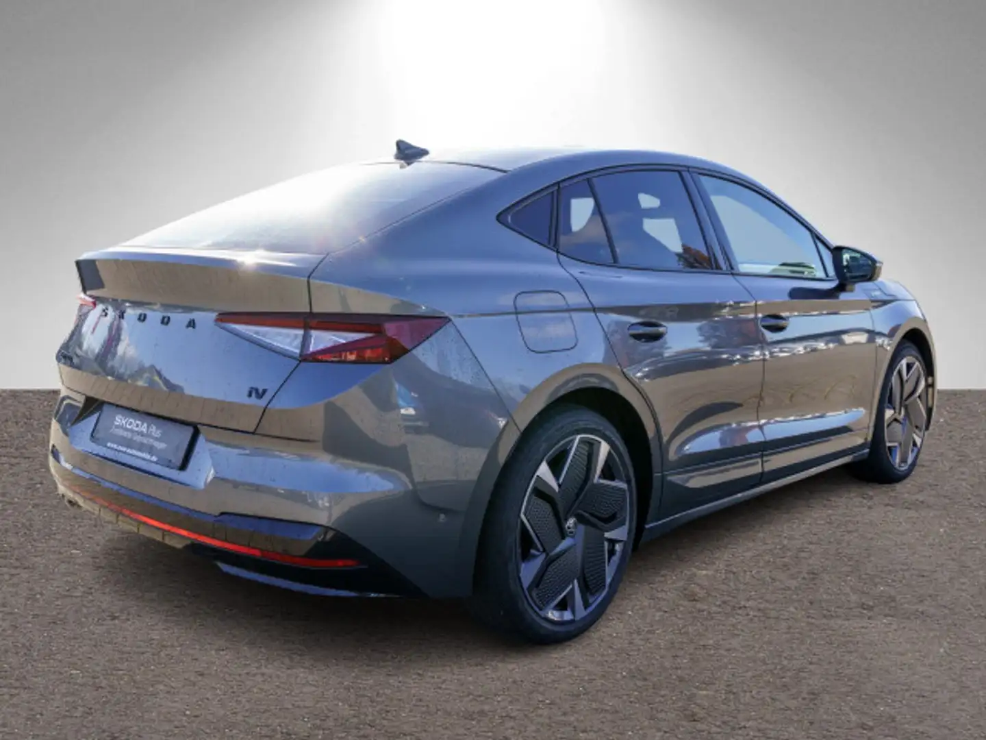 Skoda Enyaq Coupé RS iV LED PANO HUD 360° Wärmepumpe Grau - 2