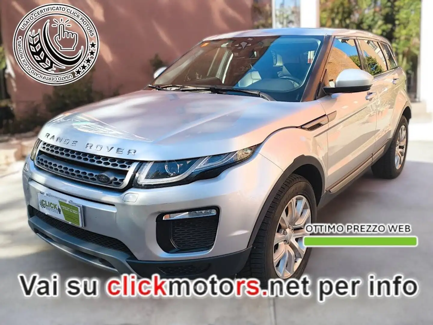 Land Rover Range Rover Evoque Range Rover Evoque I 2018 2.0 td4 SE 150cv 5p A Argento - 1