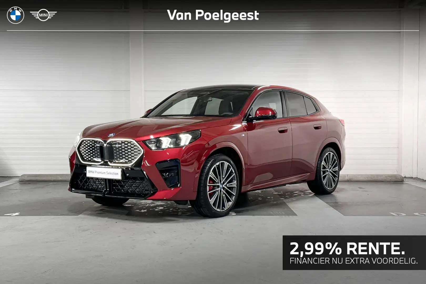 BMW iX2 xDrive30 M-Sport Pro | Innovation Pack | Comfort P Rouge - 1