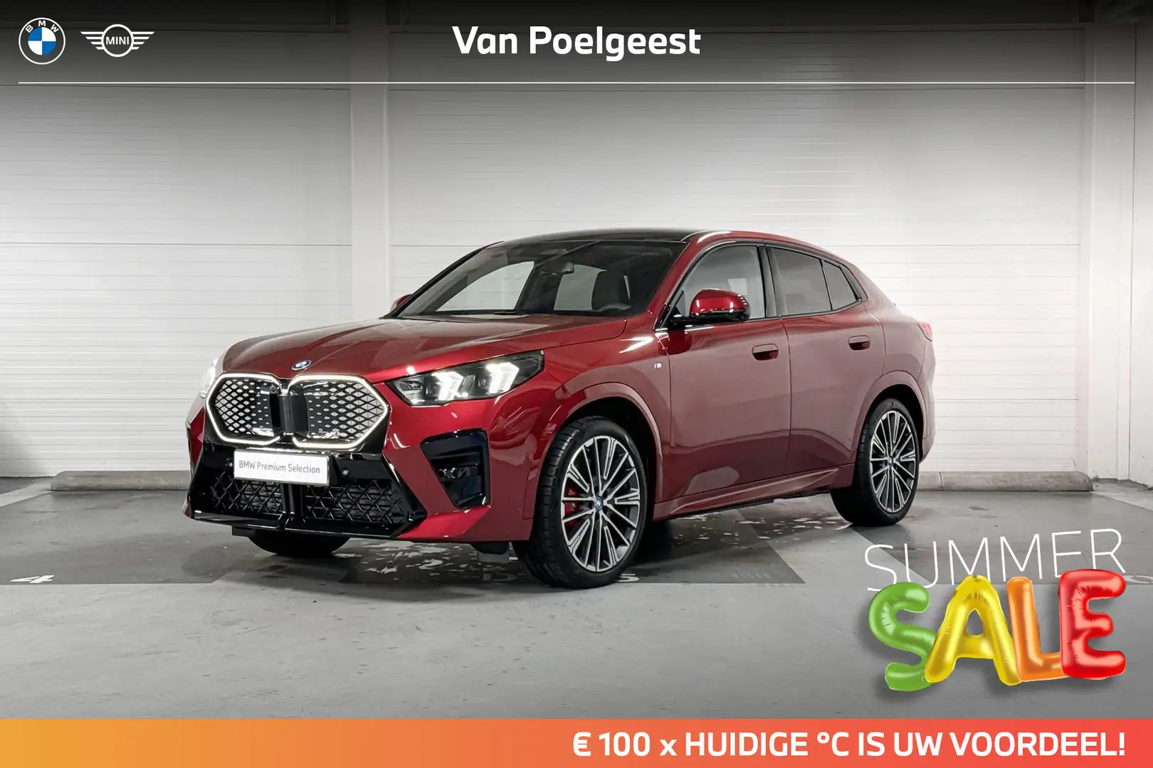 BMW iX2 xDrive30 M-Sport Pro | Innovation Pack | Comfort P Rojo - 1