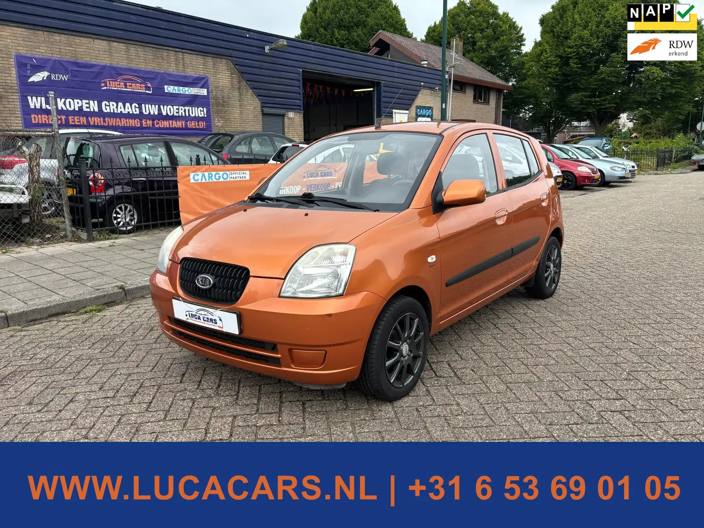 Kia Picanto 1.1 LX NIEUWE APK! Portocaliu - 1
