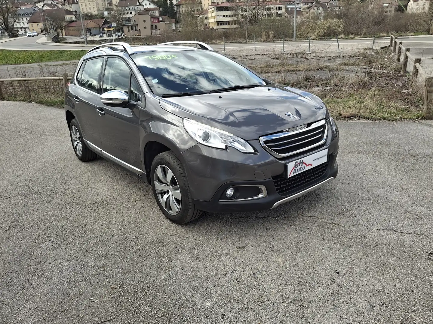 Peugeot 2008 1.2 PURETECH 110CH ALLURE S\u0026S EAT6 Gris - 2