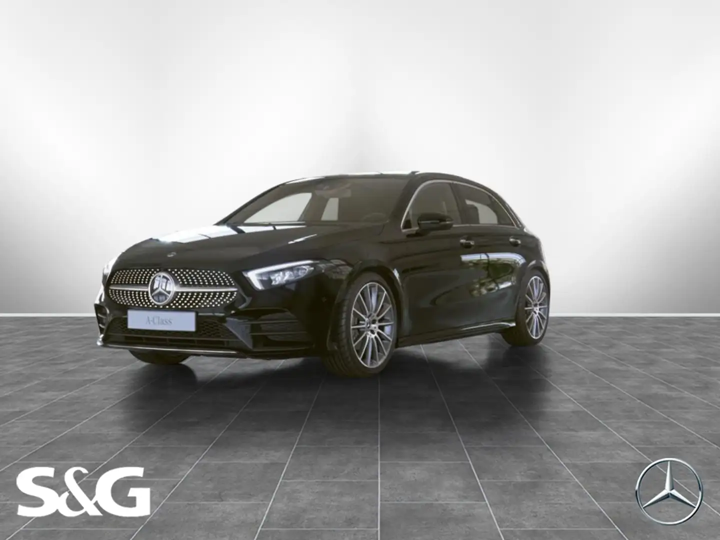Mercedes-Benz A 200 AMG DISTRONIC+360°+CARPLAY+MBUX+LED+19" Schwarz - 1