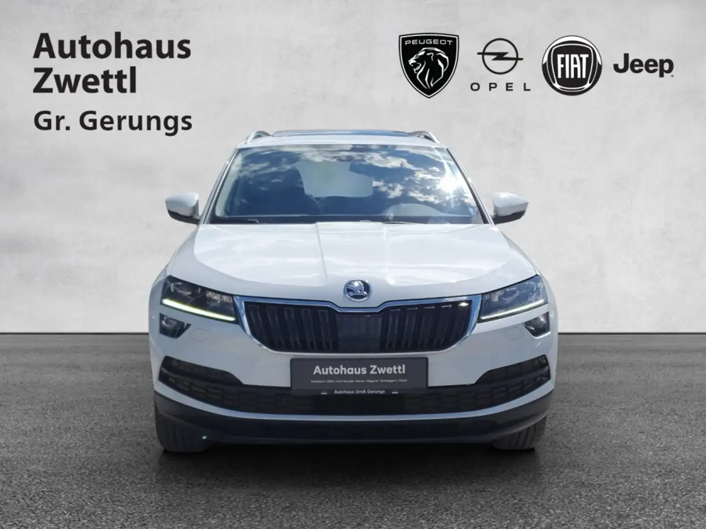 Skoda Karoq 1,6 TDI Style Limited DSG Aut. Weiß - 2