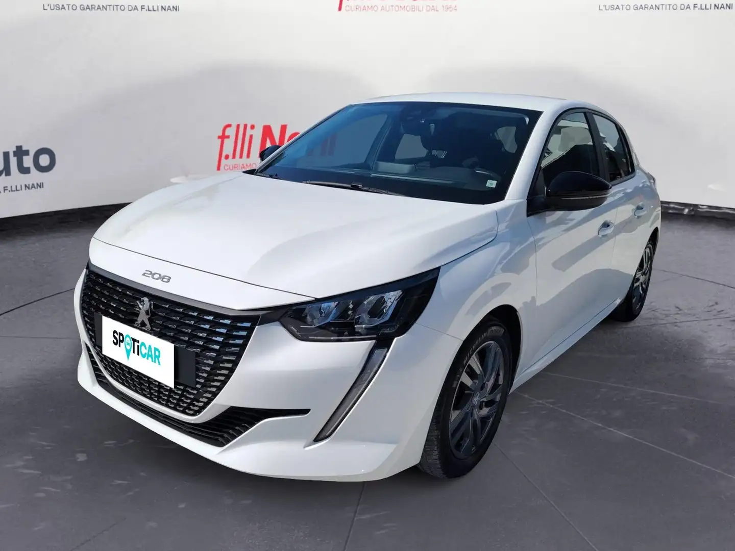 Peugeot 208 P.T. 75 Stop&Start 5 porte Active Pack Bianco - 1