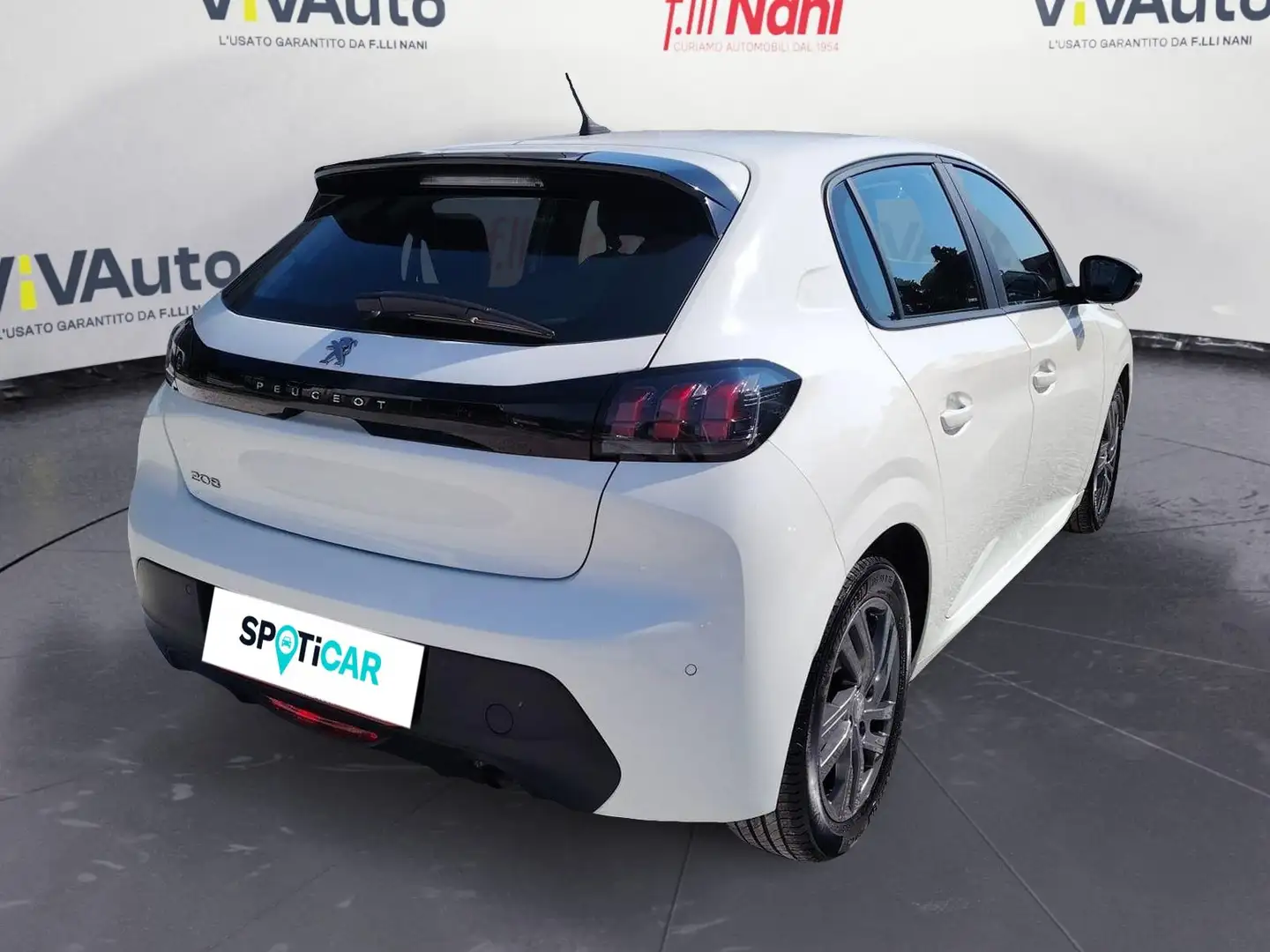 Peugeot 208 P.T. 75 Stop&Start 5 porte Active Pack Bianco - 2