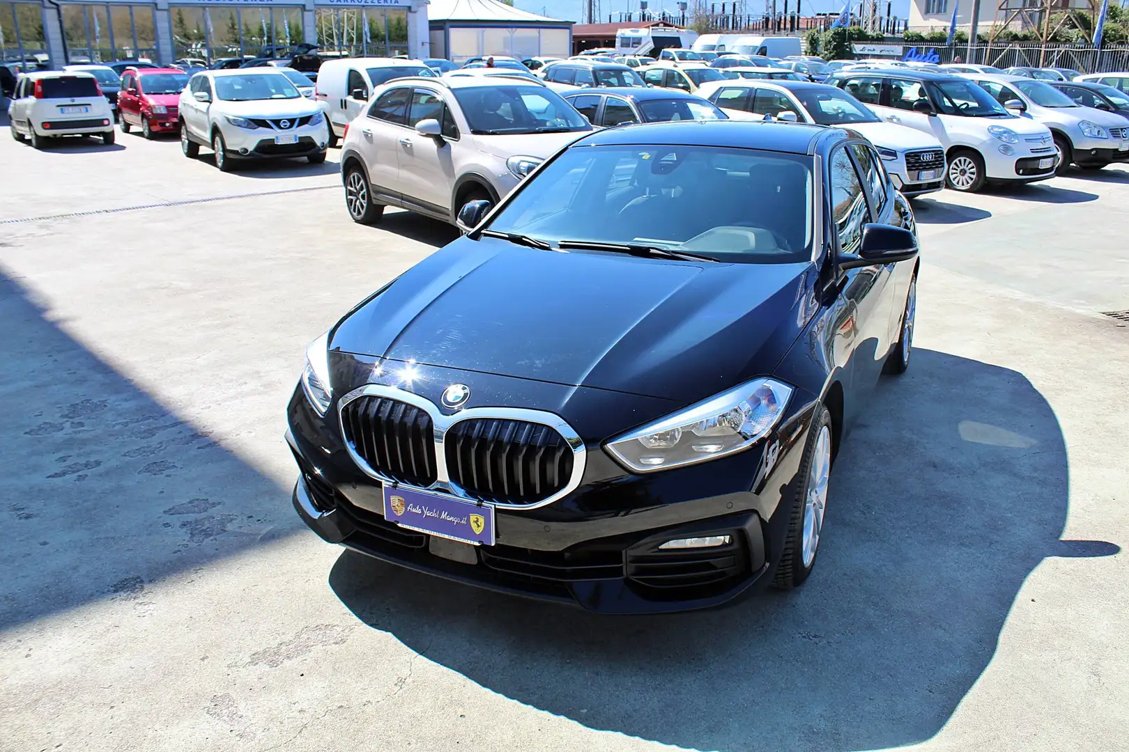 BMW 118 118d Business Advantage auto Nero - 2