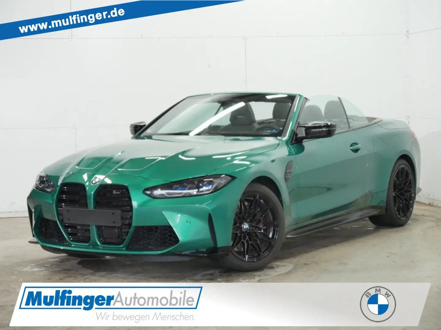 BMW M4 Cabrio xDr.Comp HUD ACC Kamera.Ha/Ka.Lenkradh Grün - 1