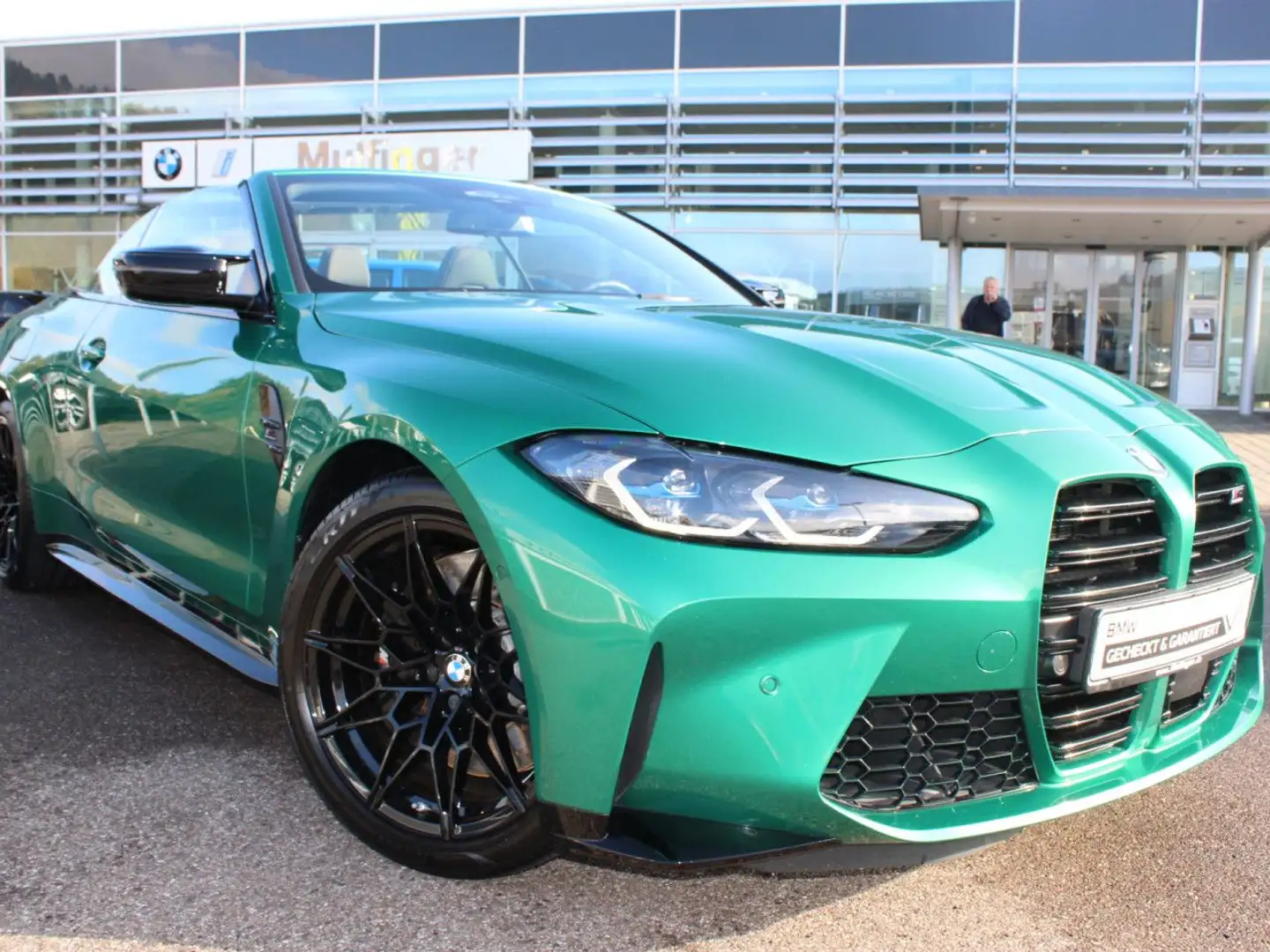 BMW M4 Cabrio xDr.Comp HUD ACC Kamera.Ha/Ka.Lenkradh Grün - 2