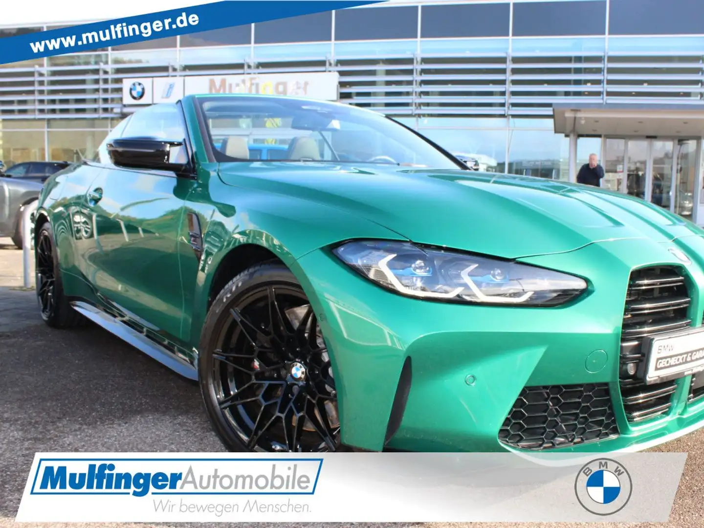 BMW M4 Cabrio xDr.Comp HUD ACC Kamera.Ha/Ka.Lenkradh Grün - 1