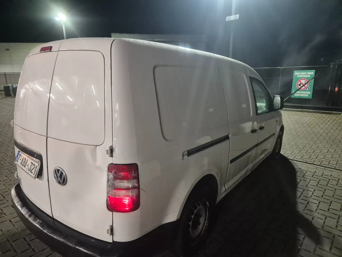 Volkswagen Caddy Life 1.6 CR TDi 1er propriétaire AVEC CLM Weiß - 2