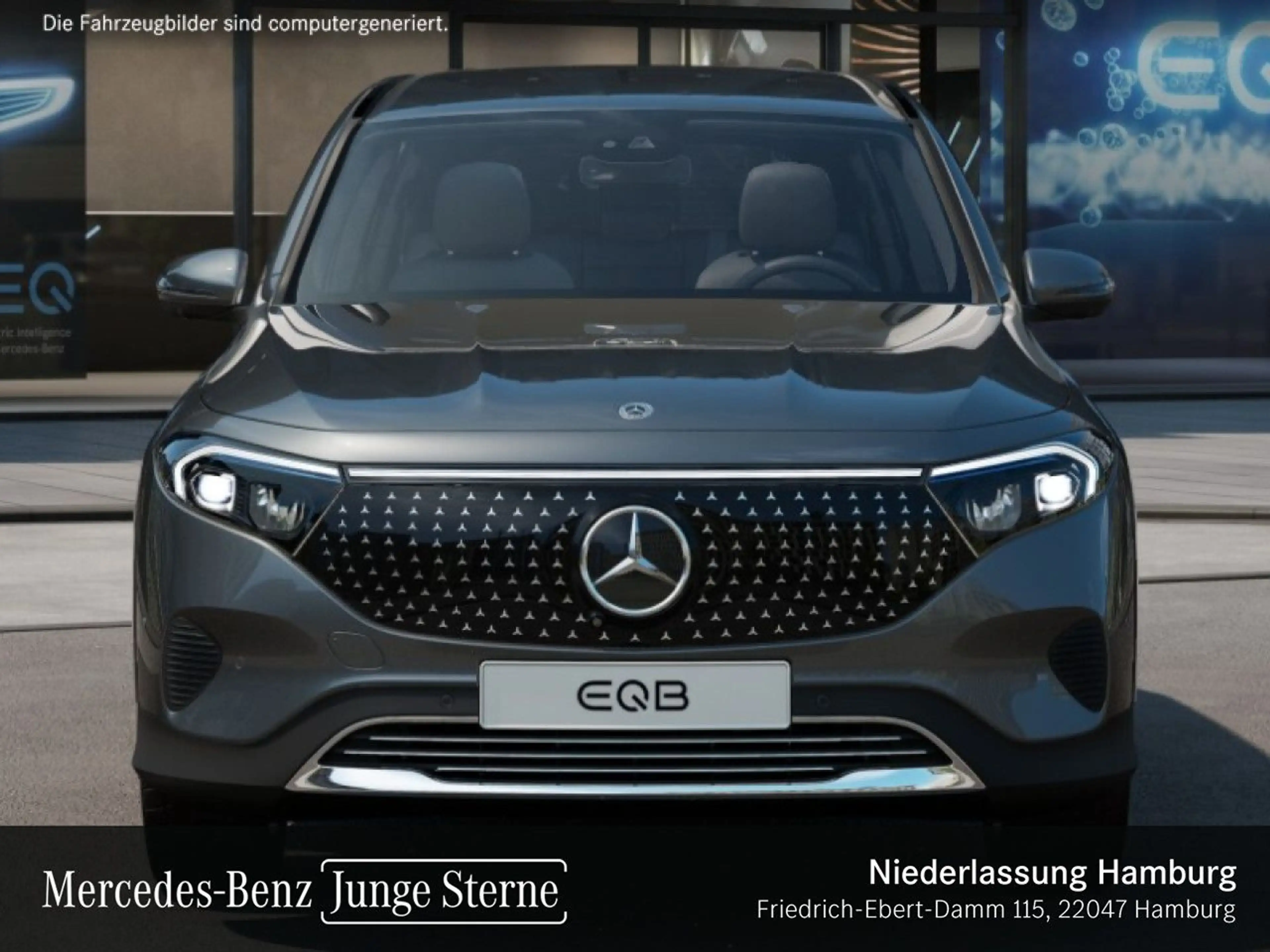 Mercedes-Benz EQB 300 4M ELECTRICART+PLUS-PAKET+360+KEYLESS+SPUR — photo 8