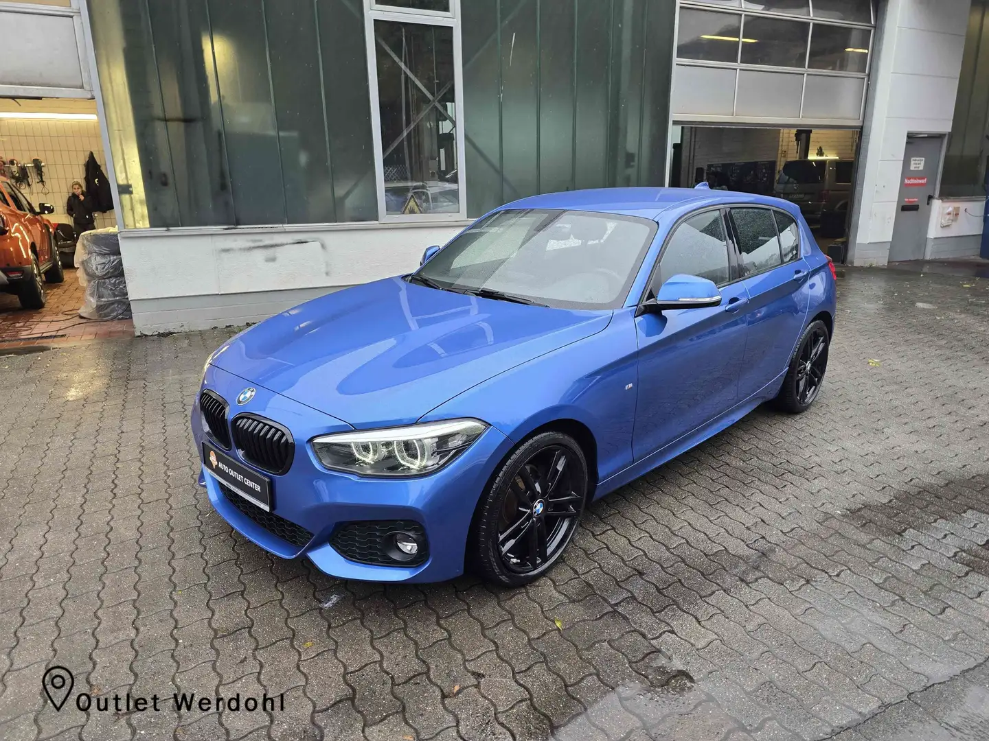 BMW 118 i Edition M Sport Shadow*LED*PDC*SITZHEIZUNG*8-FAC Blau - 1