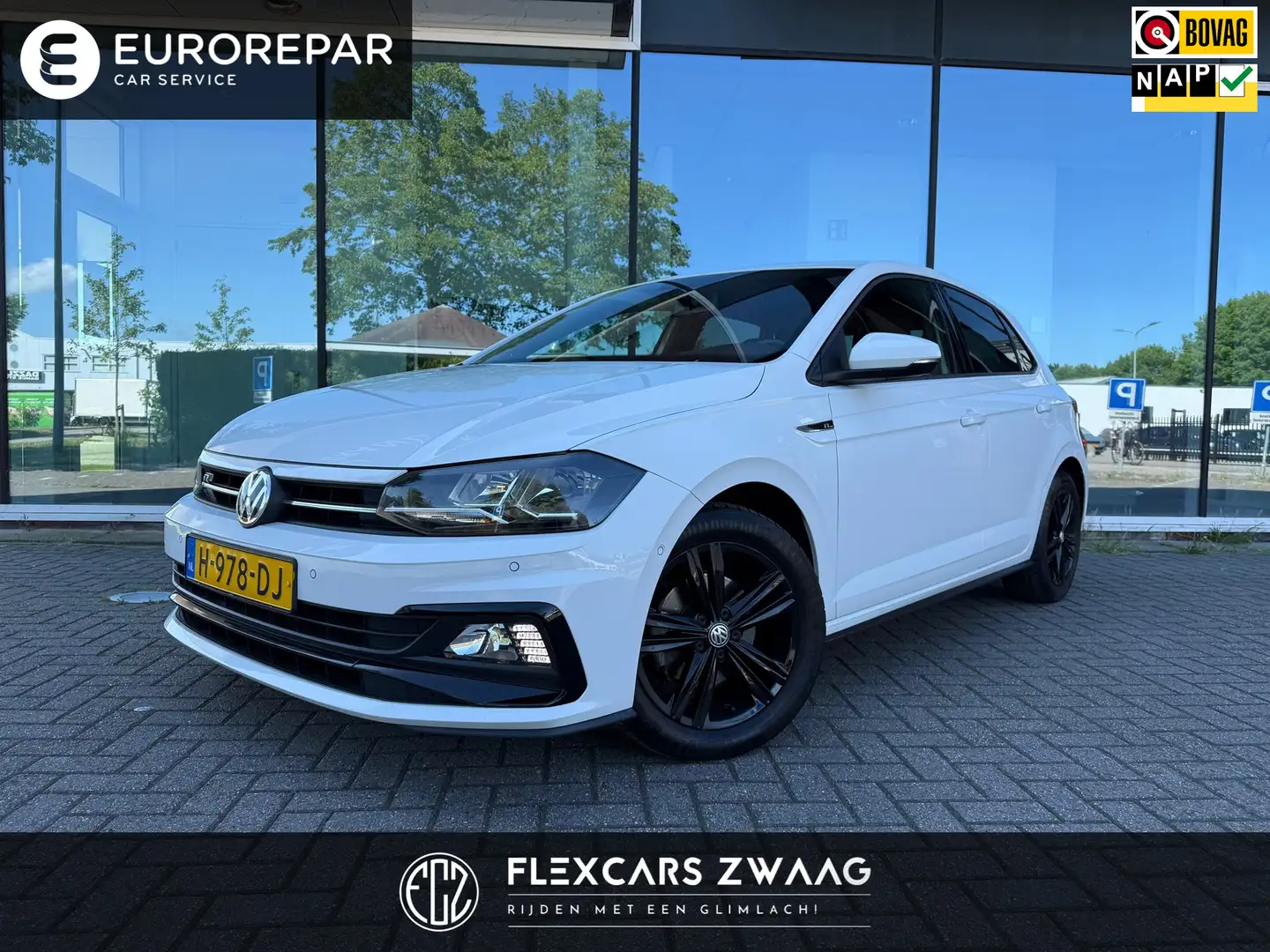 Volkswagen Polo 1.0 TSI 116PK Highline Business R - Navi - Climate Blanc - 1