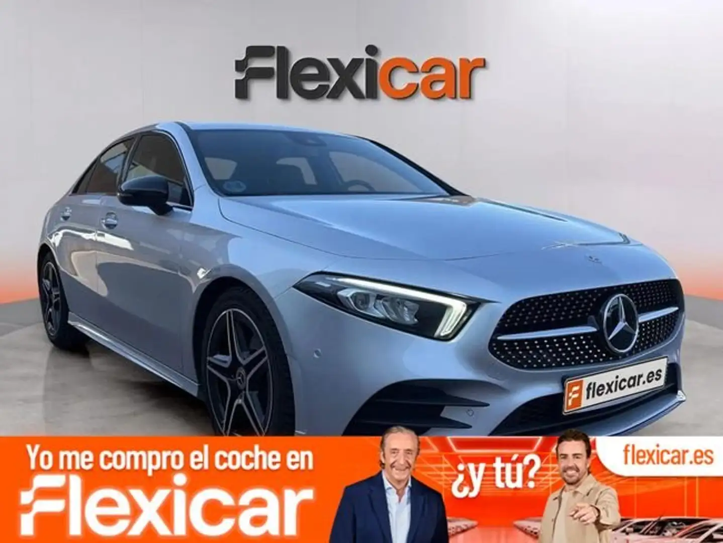 Mercedes-Benz A 200 Sedán d Gris - 1