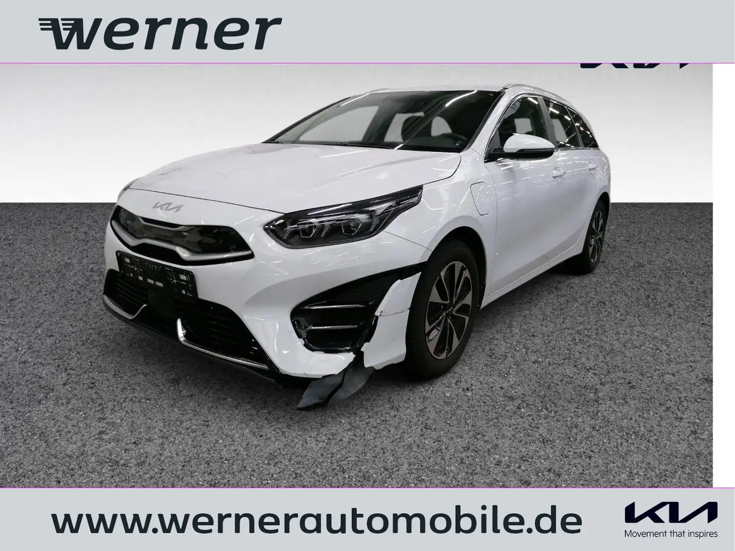 Kia Ceed SW 1.6 PHEV Vision White - 1