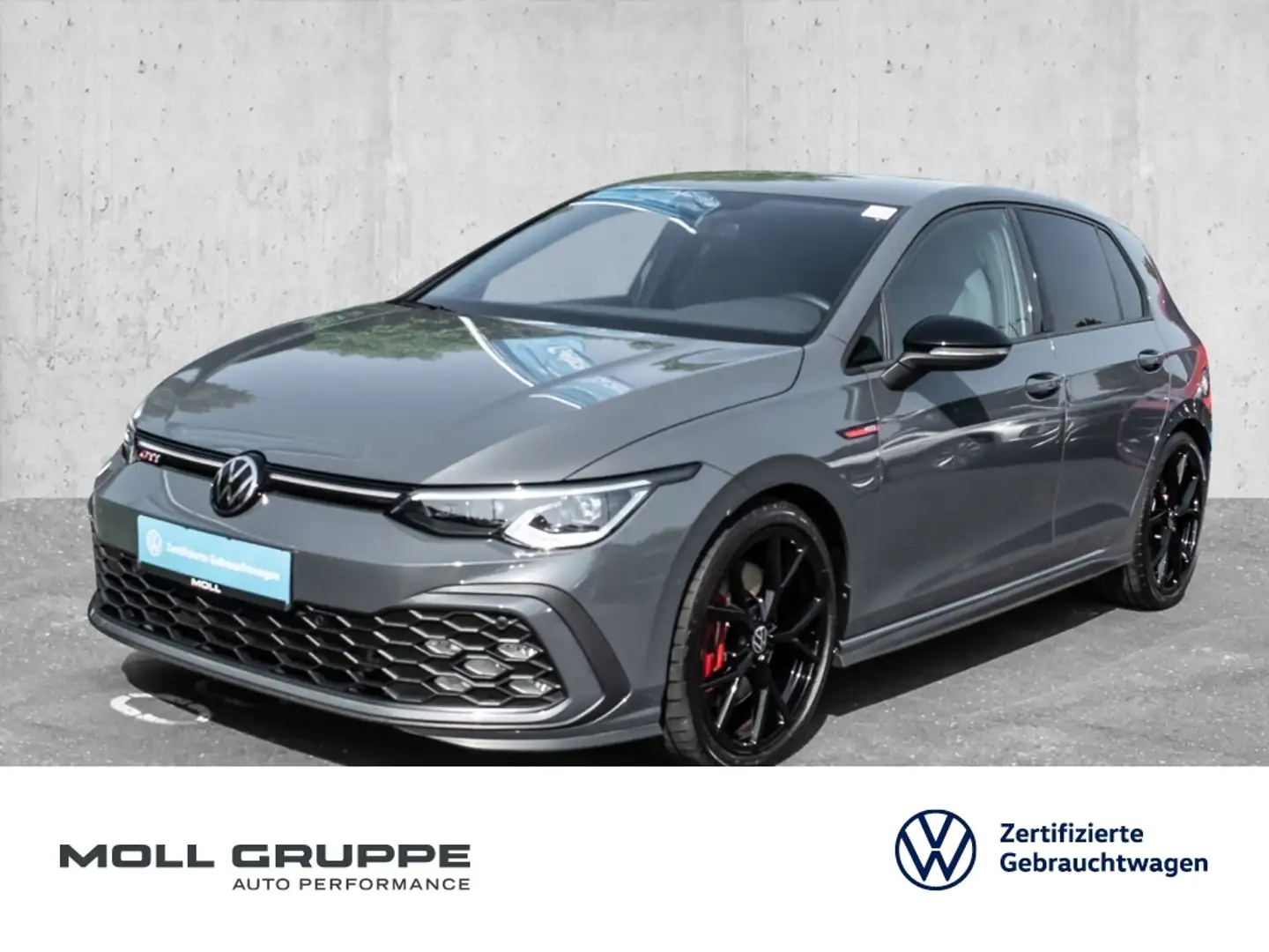 Volkswagen Golf GTI 2.0 TSI NAVI AHK Gris - 1