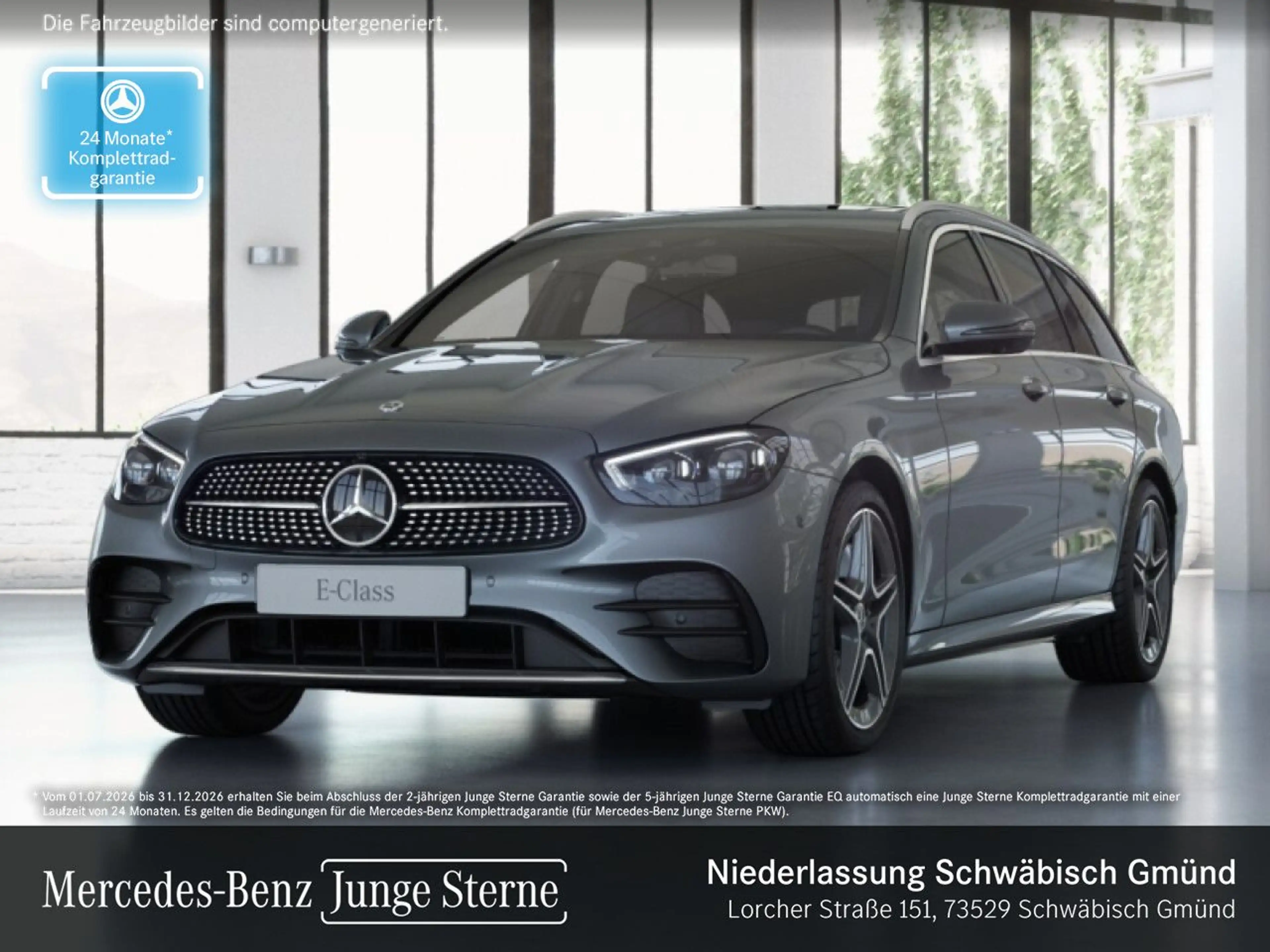 Mercedes-Benz E 300 de T 4M AMG+360+MULTIBEAM+FAHRASS+HUD+9G