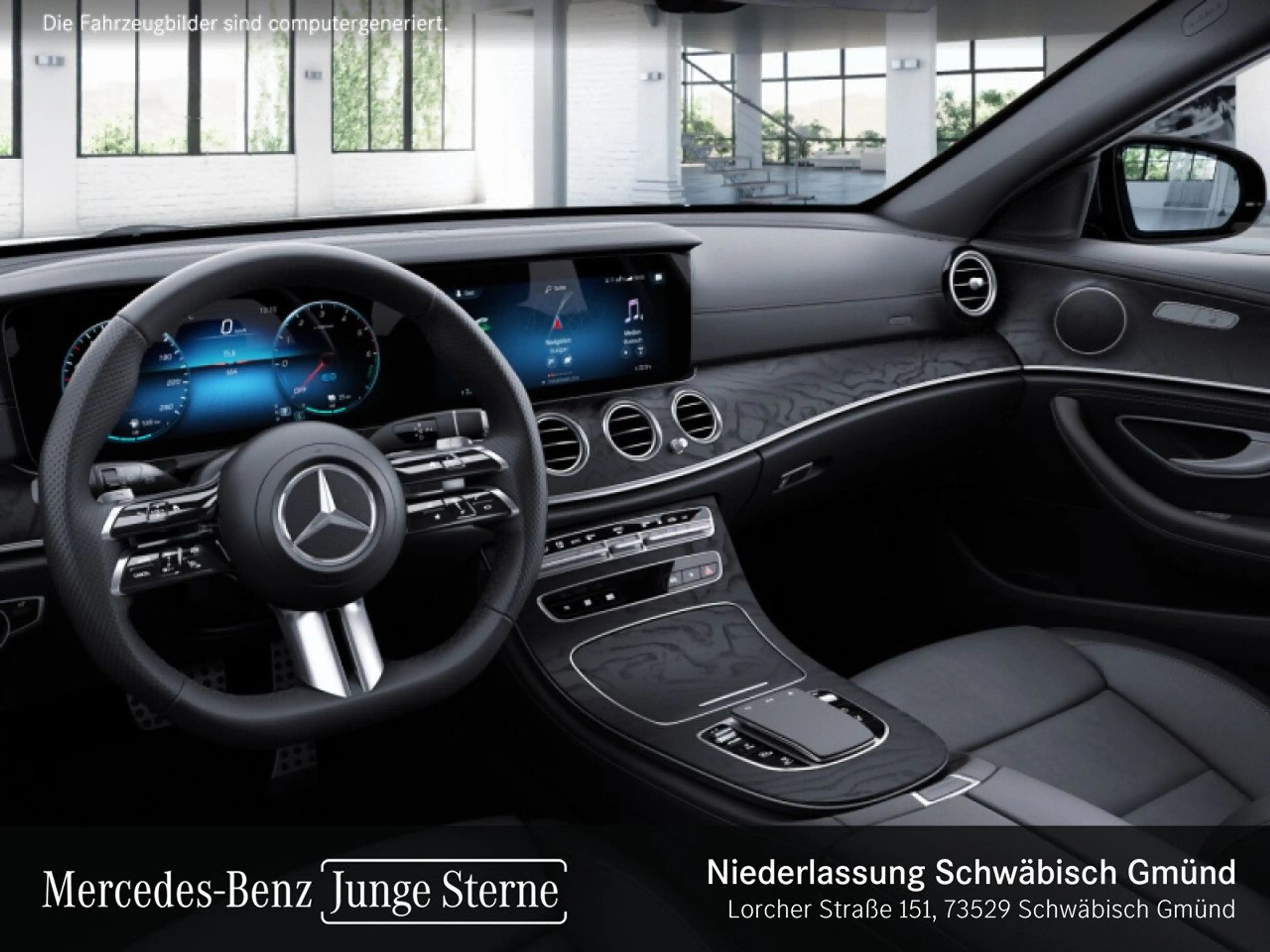 Mercedes-Benz E 300 de T 4M AMG+360+MULTIBEAM+FAHRASS+HUD+9G — photo 11