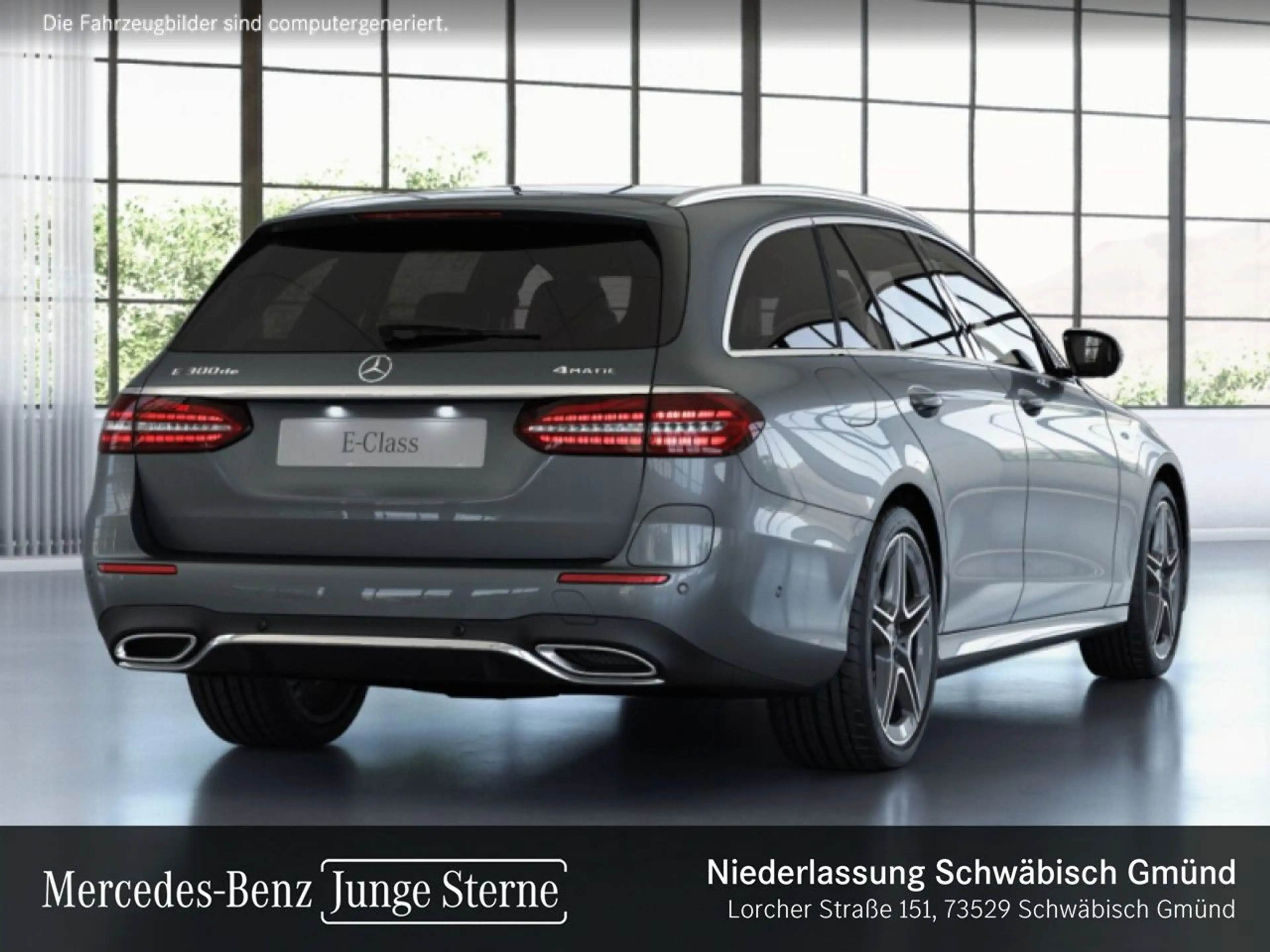 Mercedes-Benz E 300 de T 4M AMG+360+MULTIBEAM+FAHRASS+HUD+9G — photo 5