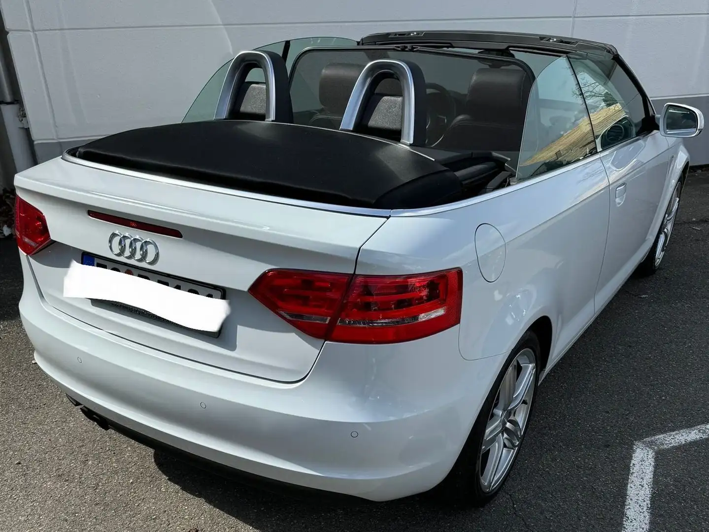 Audi Cabriolet A3 Cabriolet 1.4 TFSI Ambition S-Line Weiß - 2