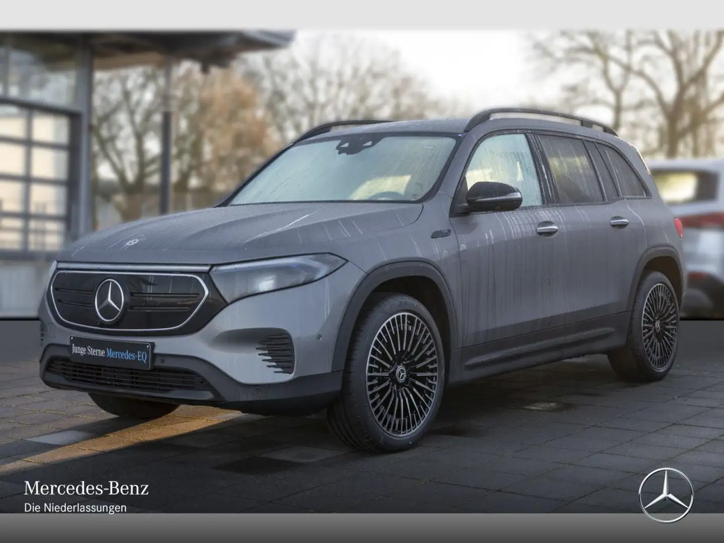 Mercedes-Benz EQB 350 4M PROG+NIGHT+20"+PLUS-PAKET+360+KEYLESS Gris - 2