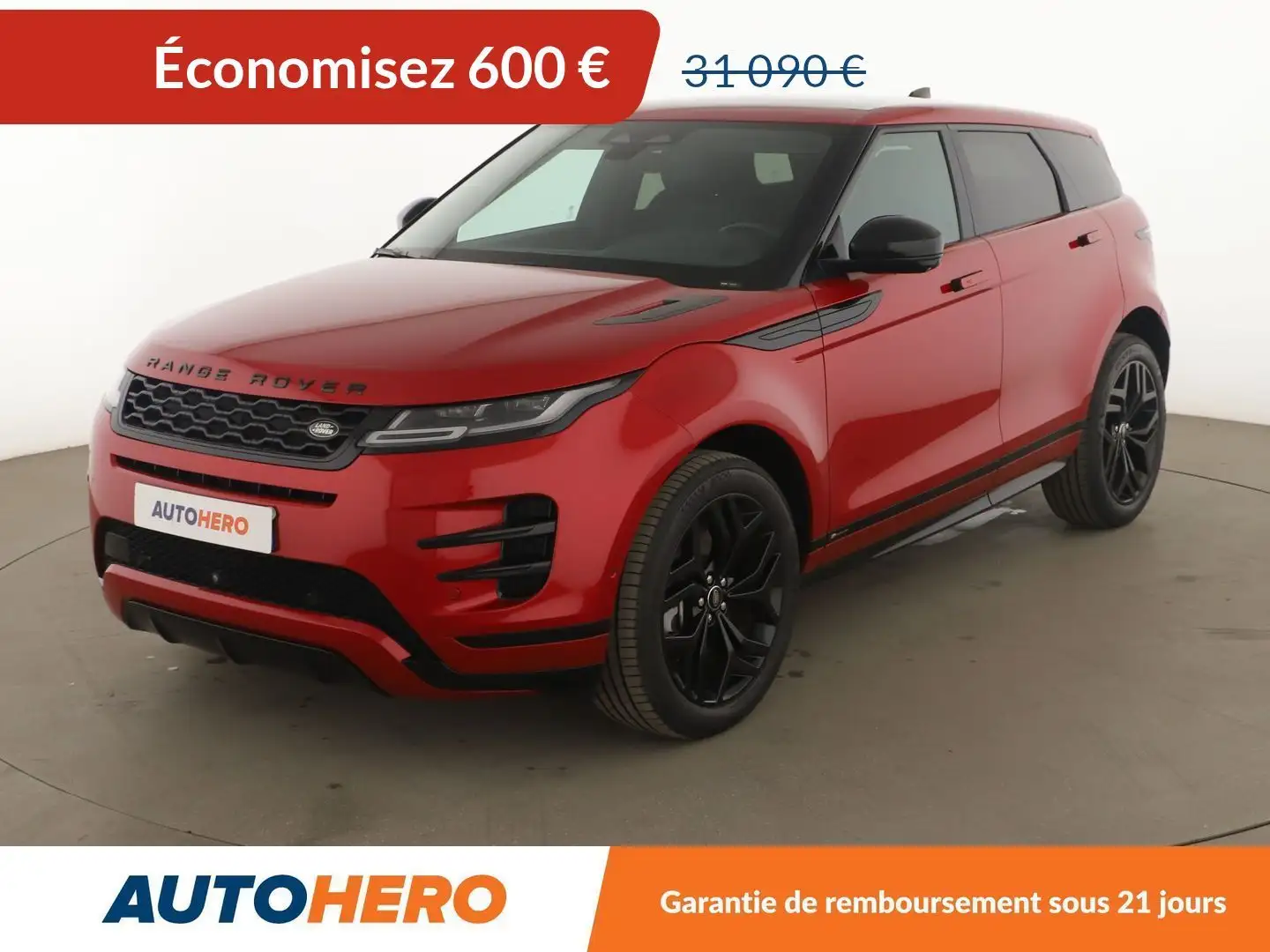 Land Rover Range Rover Evoque P200 FlexFuel mHEV R-Dynamic SE AWD BVA9 Rouge - 1