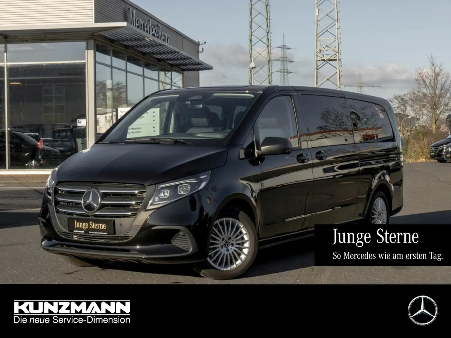 Mercedes-Benz Vito 119 CDI 4x4 Tourer SELECT Extralang AHK Zwart - 1