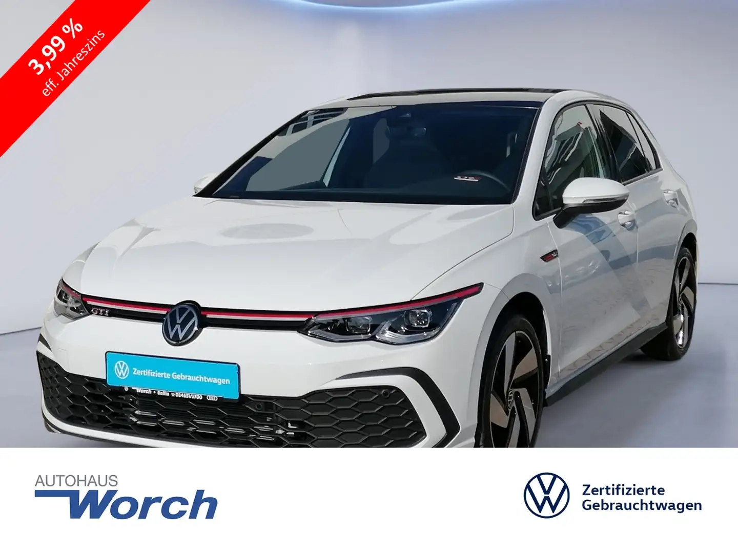 Volkswagen Golf GTI HARMAN-KARDON+PANO+KAMERA+MATRIX Alb - 1
