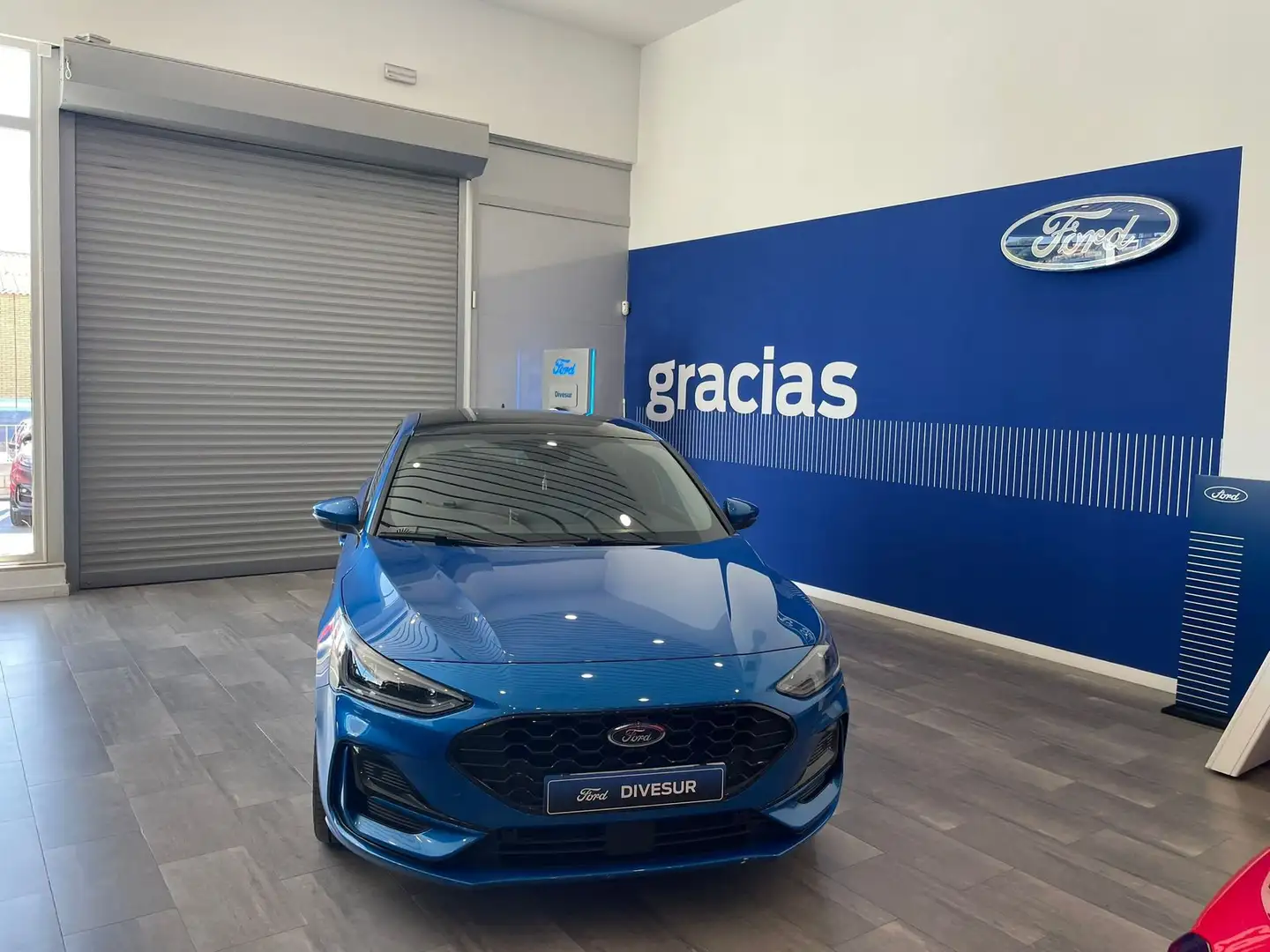 Ford Focus 1.0 Ecoboost MHEV ST-Line X 125 Bleu - 1