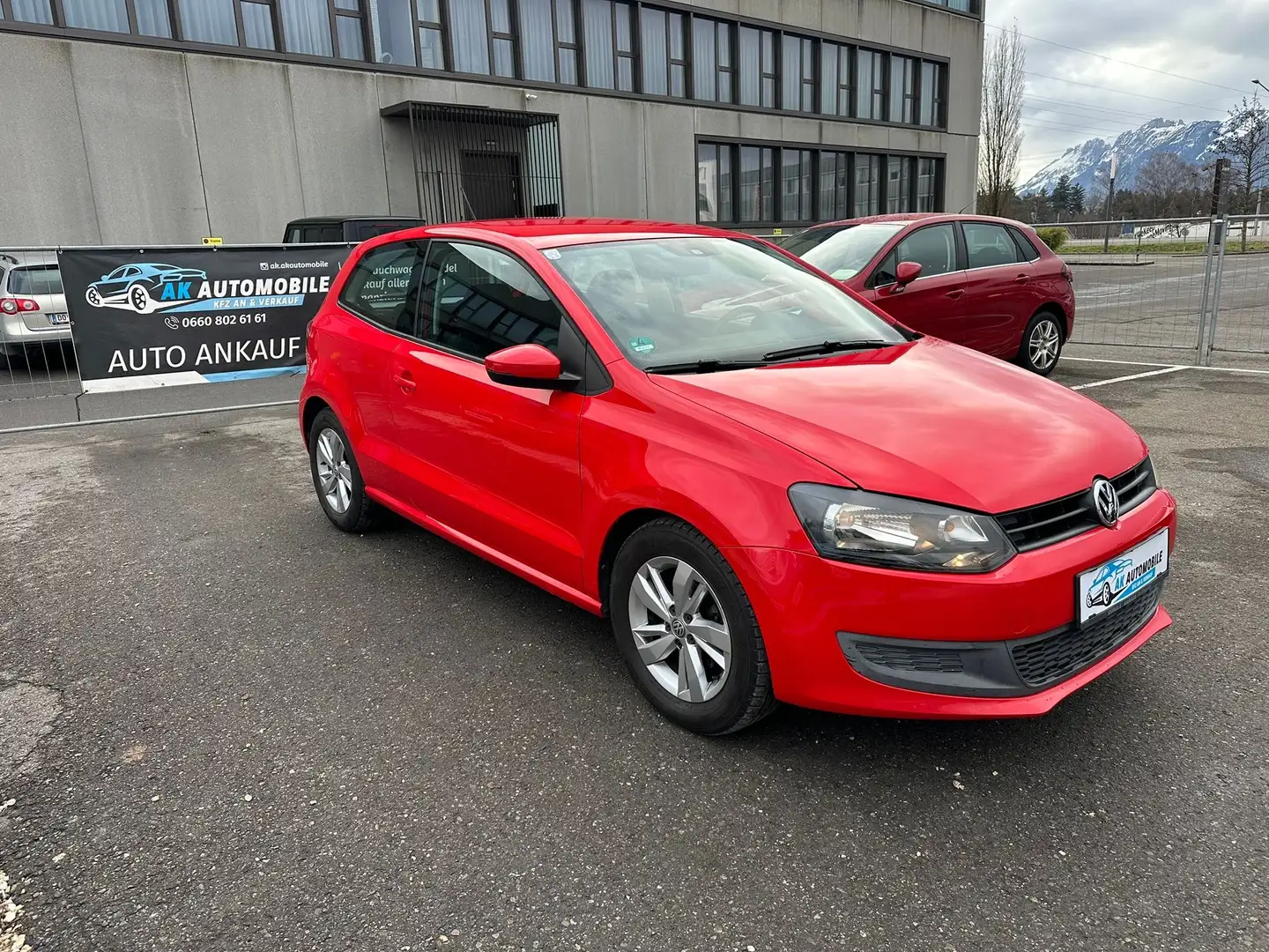 Volkswagen Polo Trendline BlueMotion/BMT Rot - 1