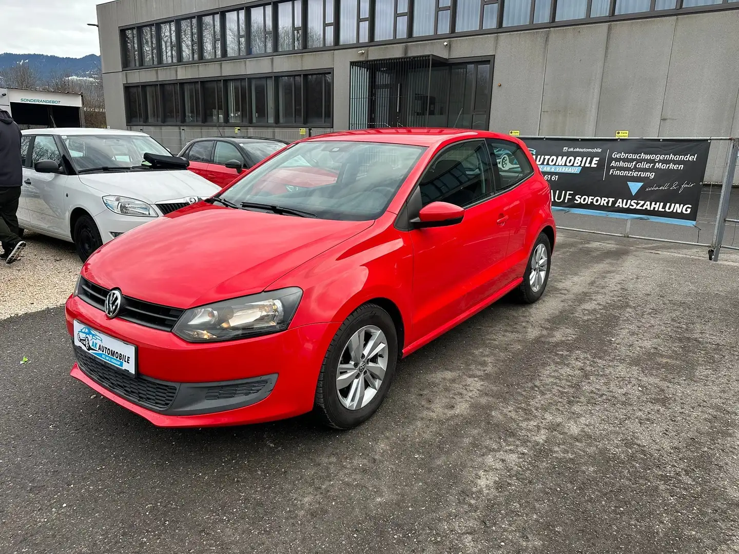 Volkswagen Polo Trendline BlueMotion/BMT Rot - 2