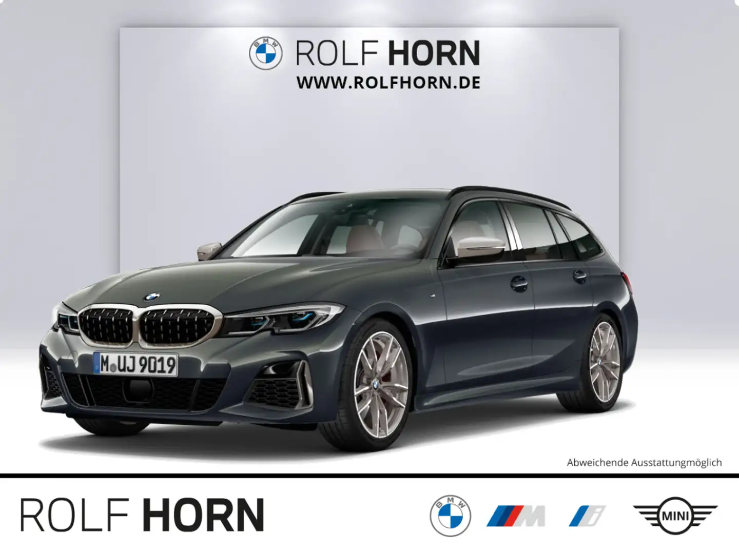 BMW 340 M340d xDrive HeadUp Laser Komfort RFK HiFi 19" Grau - 1
