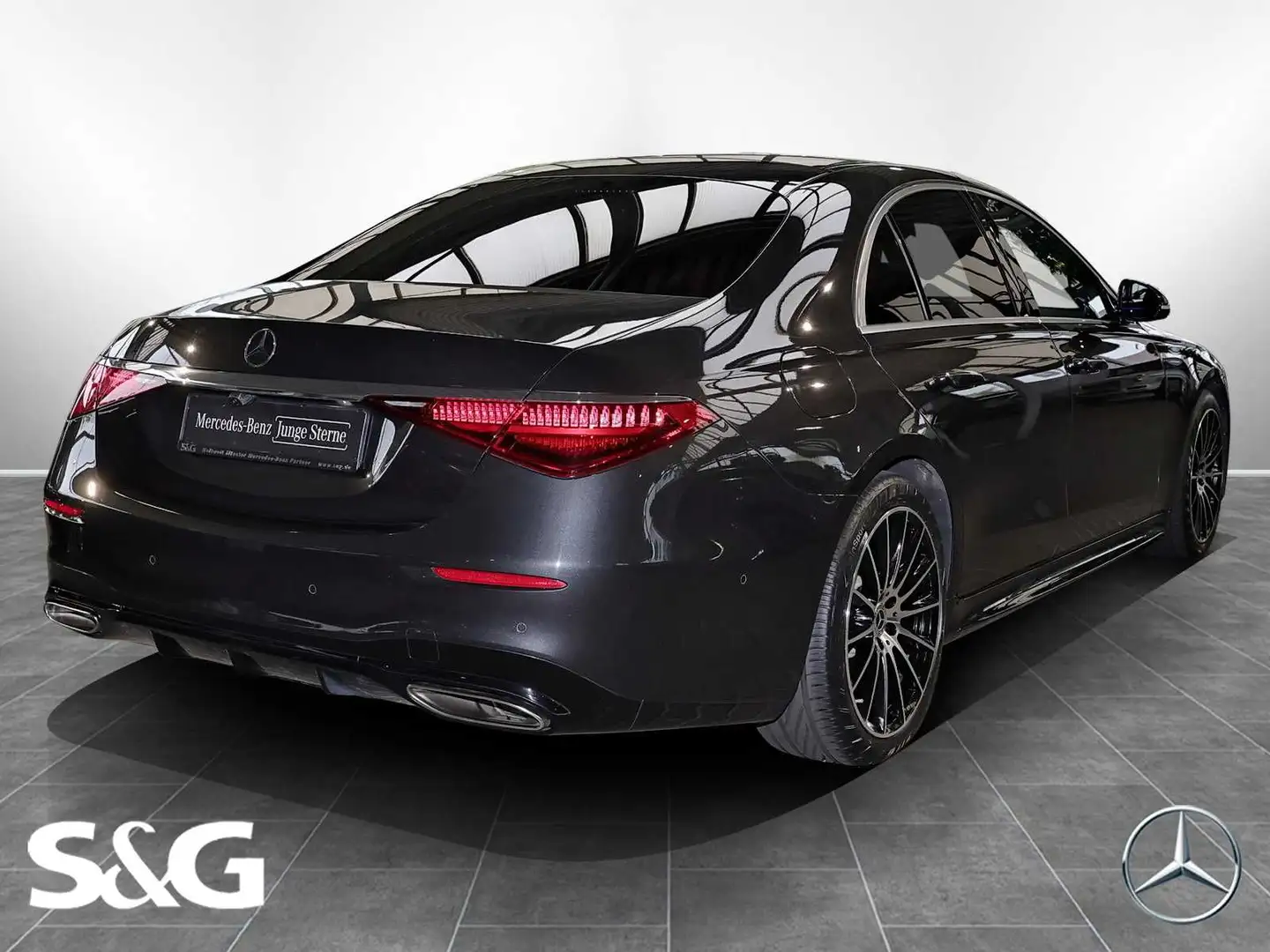 Mercedes-Benz S 450 4M AMG PANORAMA+DISTRONIC+HEADUP+BURMESTER Grau - 2
