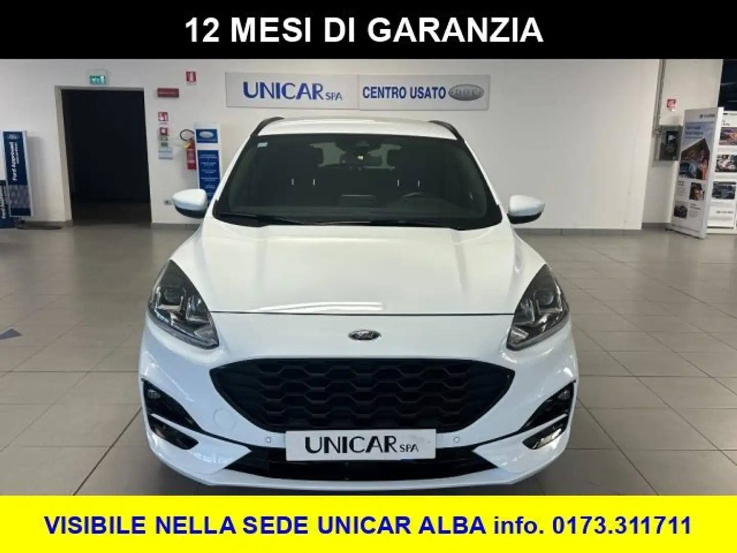 Ford Kuga 2.500 BENZINA FULL HYBRID 190CV ST-LINE C.AUTO Blanc - 2
