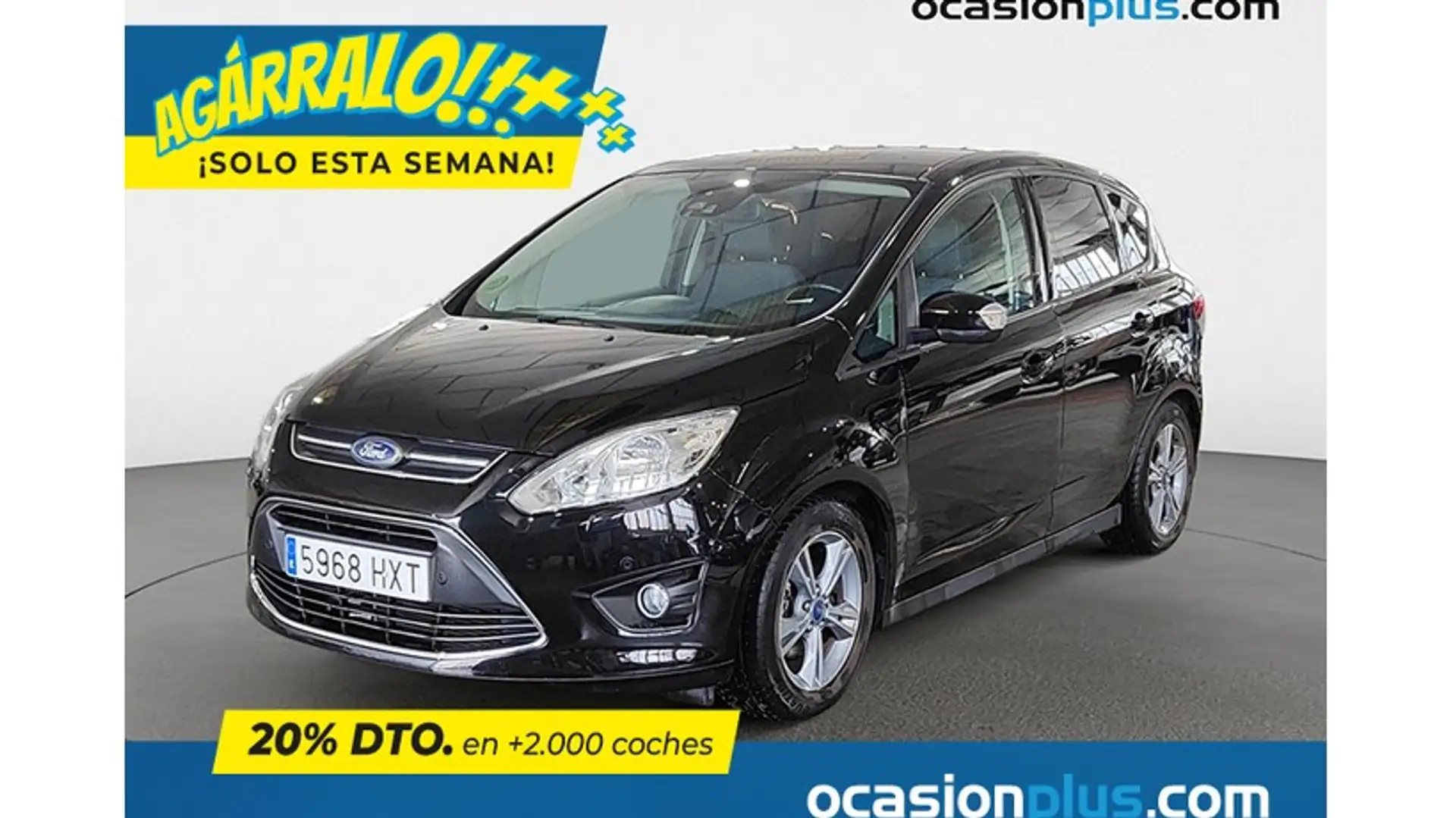 Ford C-Max 1.0 Ecoboost Auto-S&S Trend 125 Noir - 1