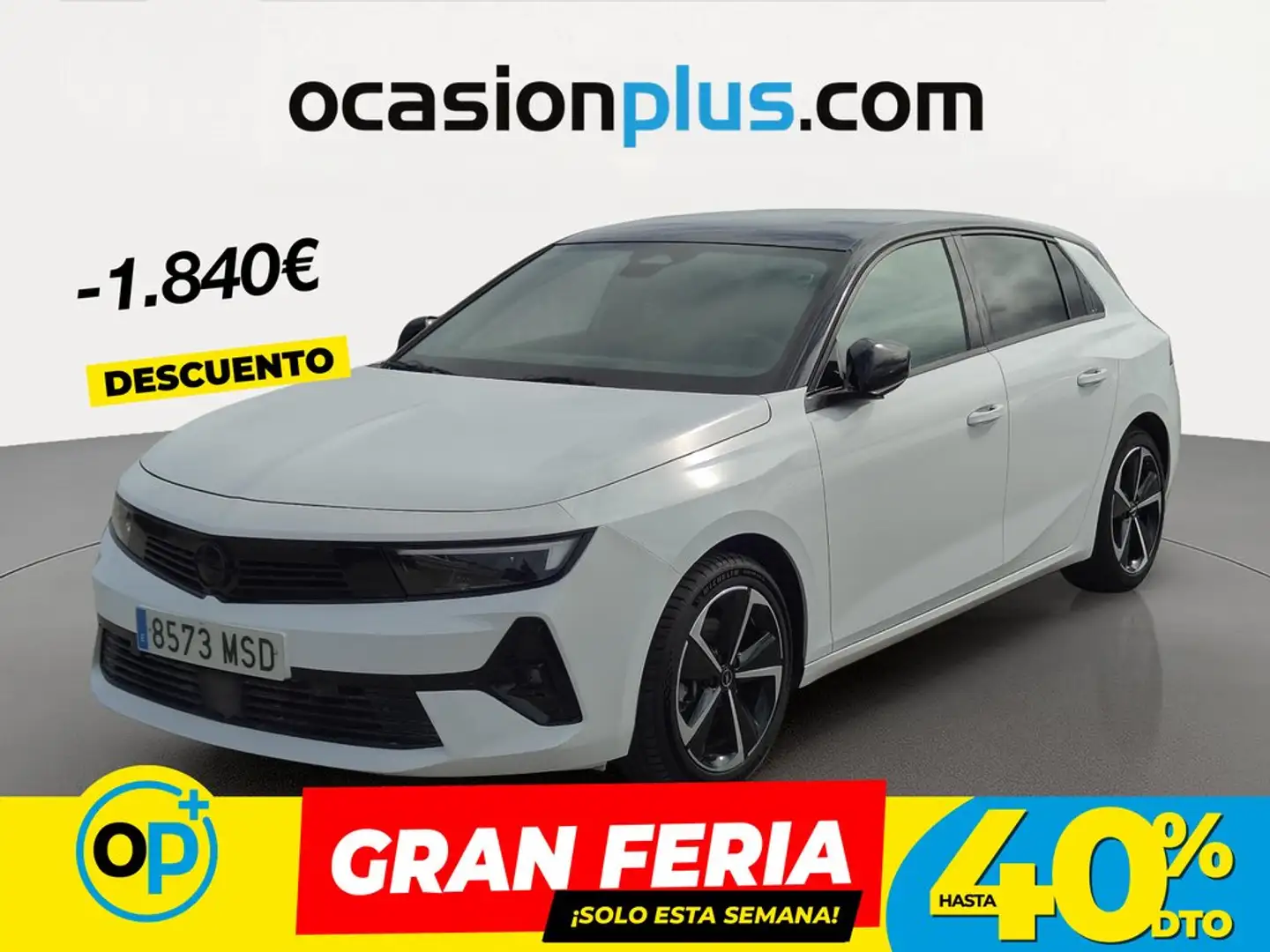 Opel Astra 1.5D DTH S/S GS Aut. 130 Blanco - 1