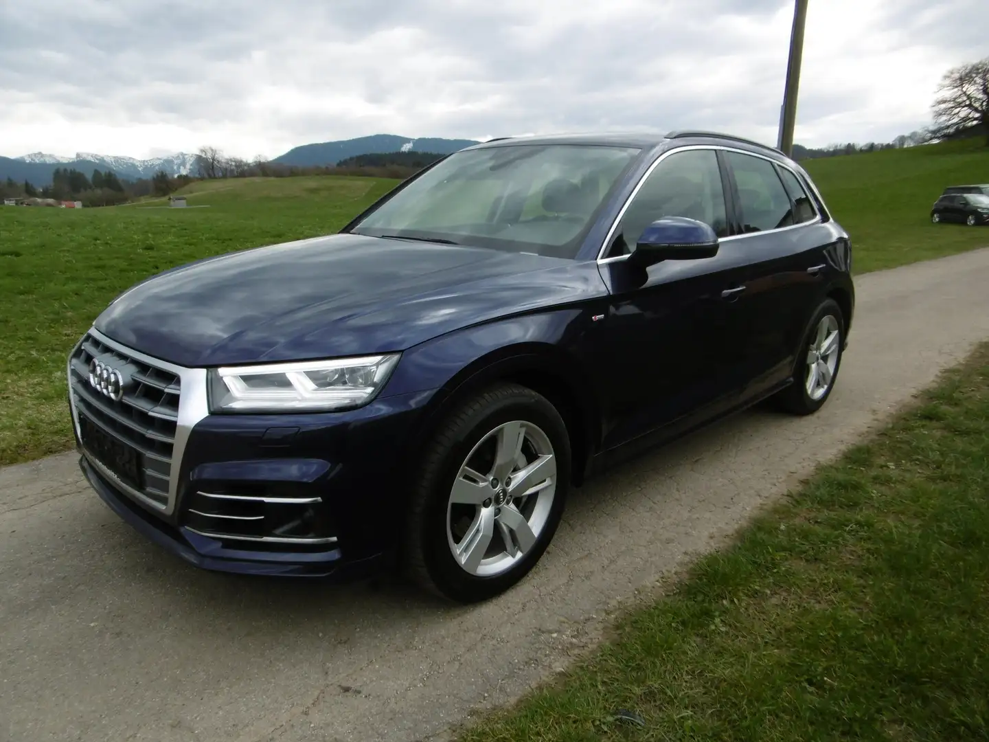 Audi Q5 50 TDI quattro tiptronic sport Matrix Luftfederung Blu/Azzurro - 2